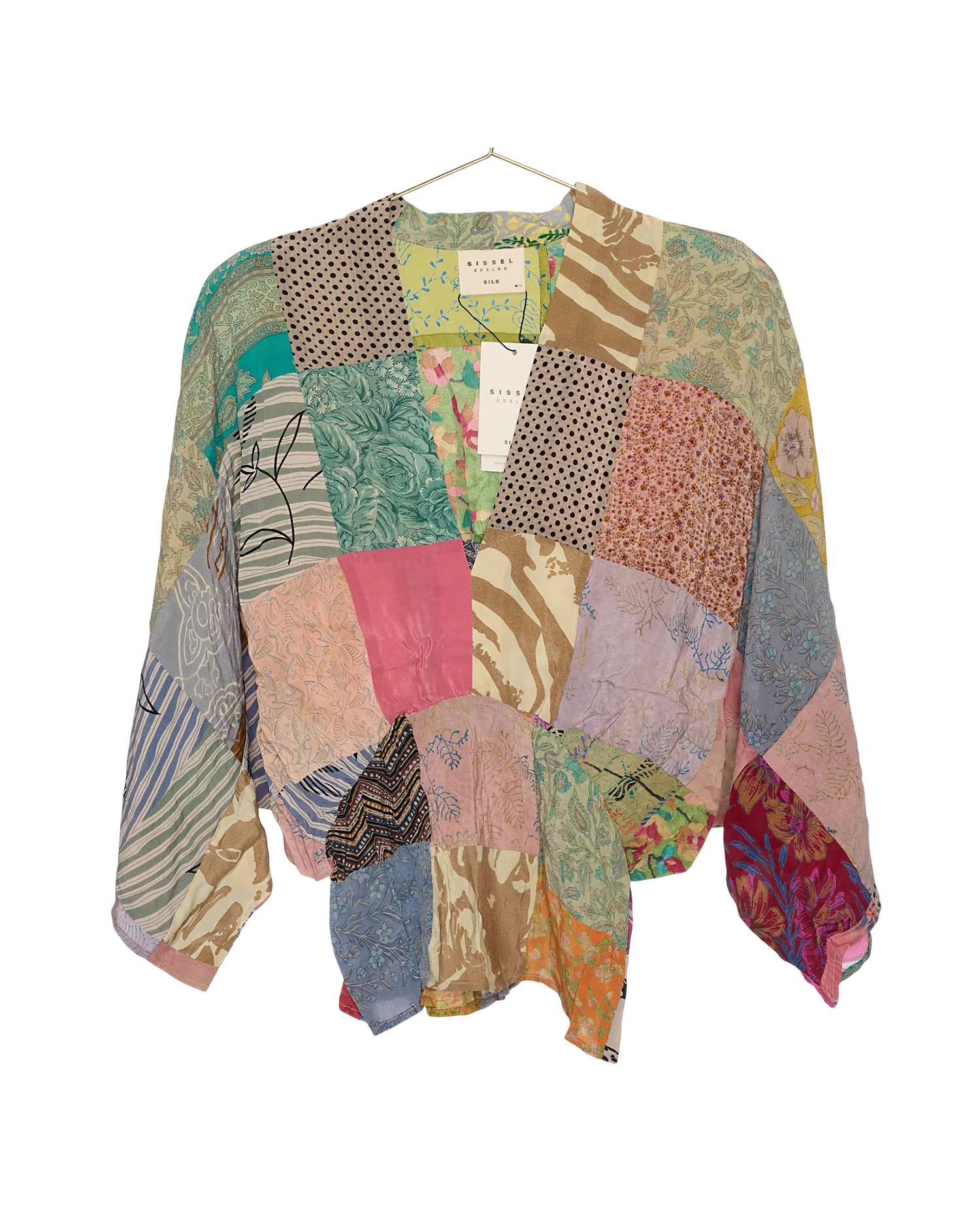 Juno SILK Patchwork Top - No. 262