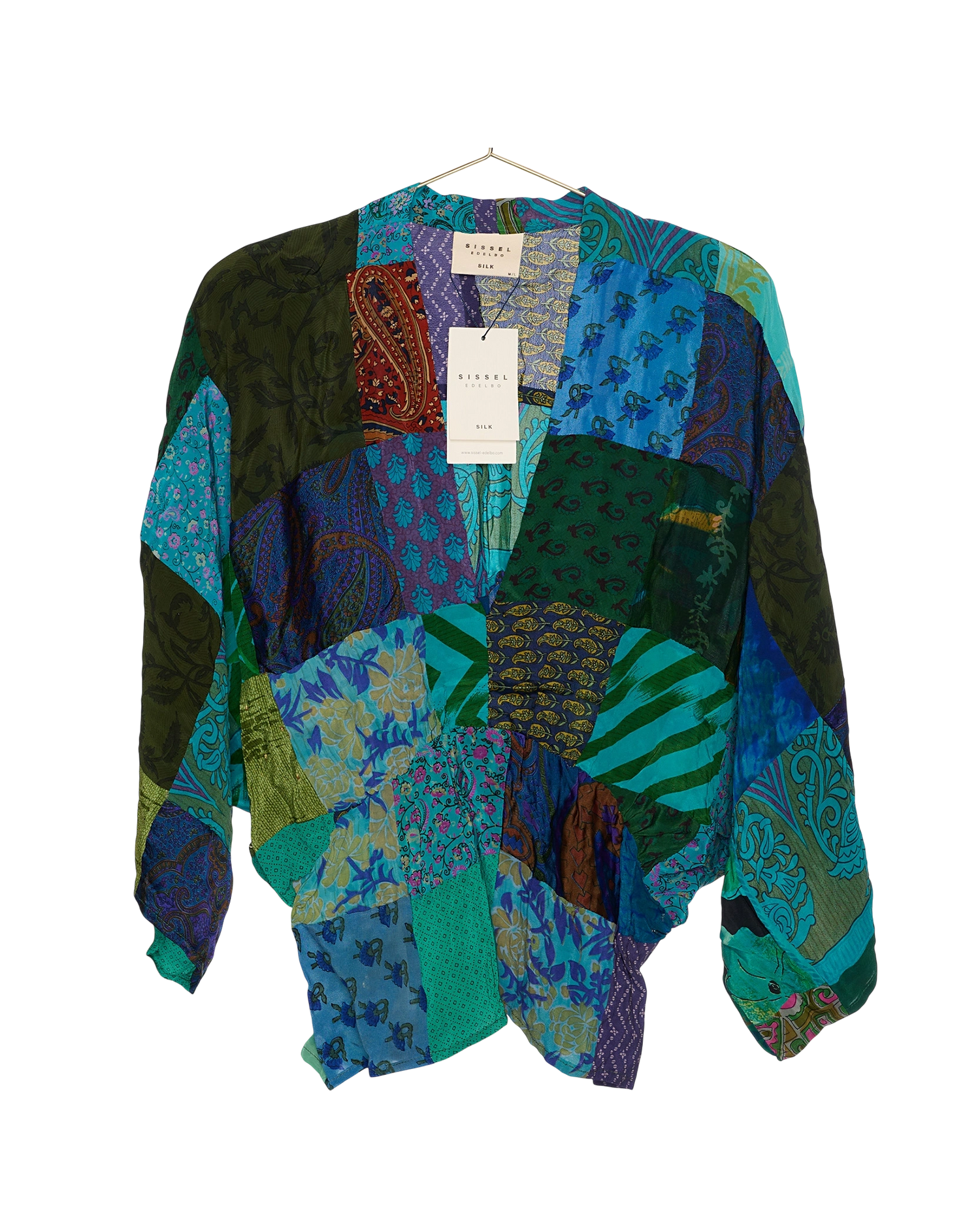 Juno SILK Patchwork Top - No. 270