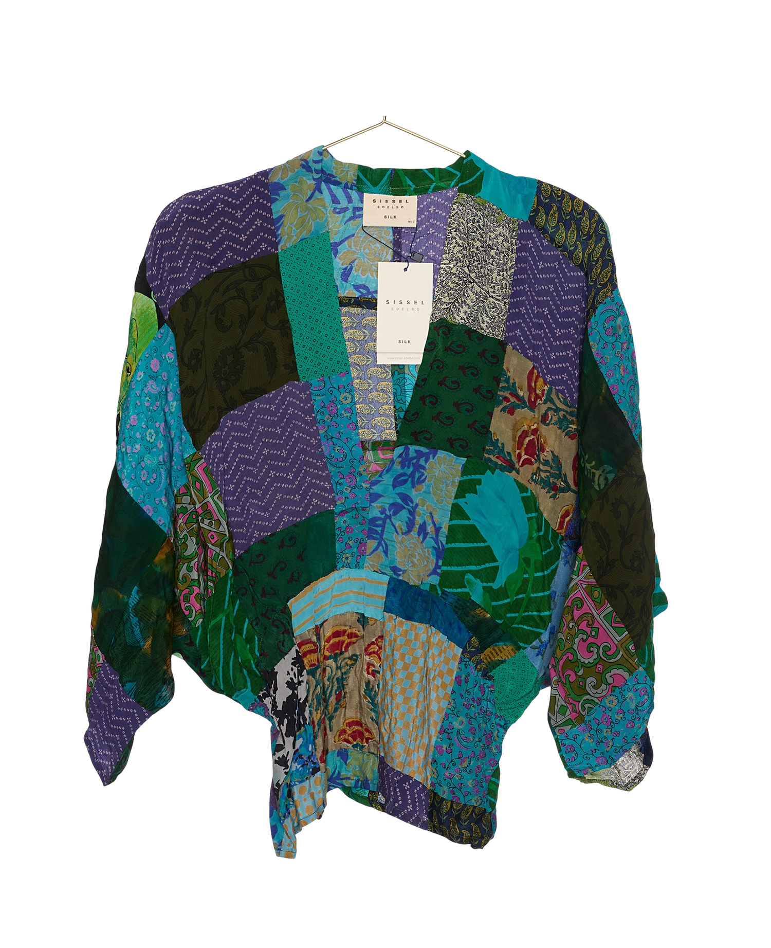 Juno SILK Patchwork Top - No. 271