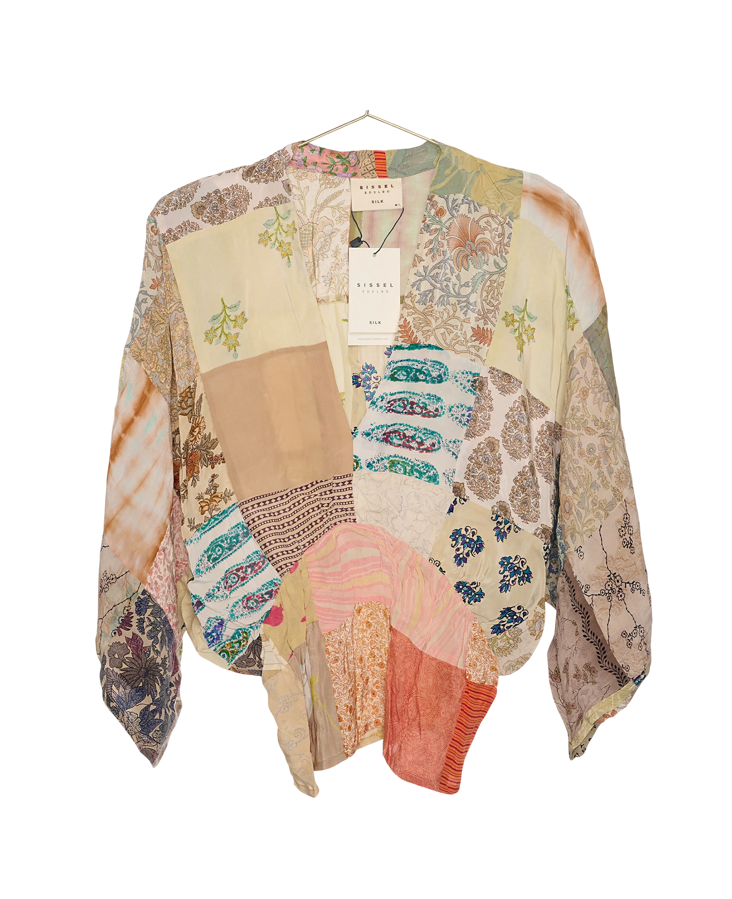 Juno SILK Patchwork Top - No. 272