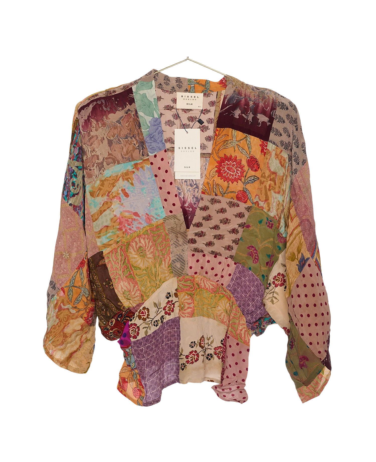 Juno SILK Patchwork Top - No. 282