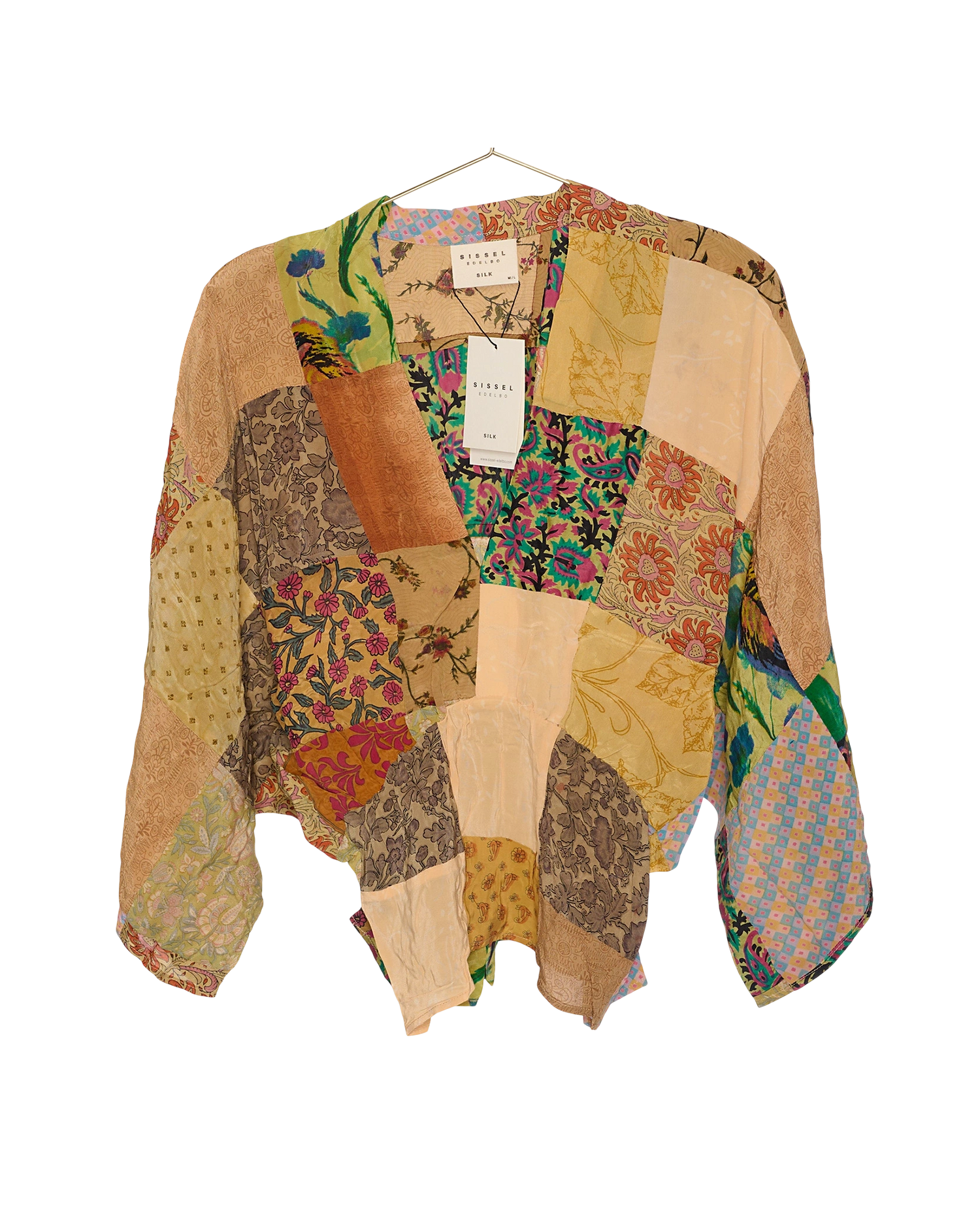 Juno SILK Patchwork Top - No. 285