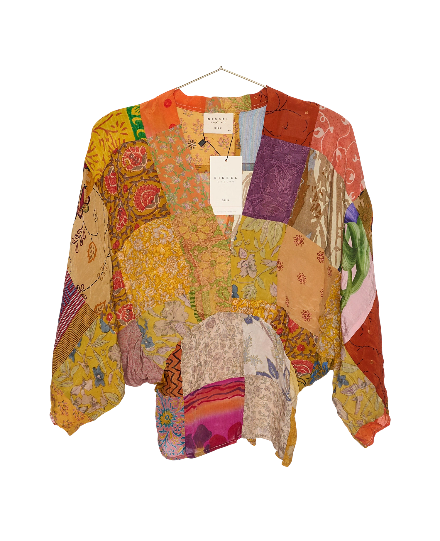 Juno SILK Patchwork Top - No. 286