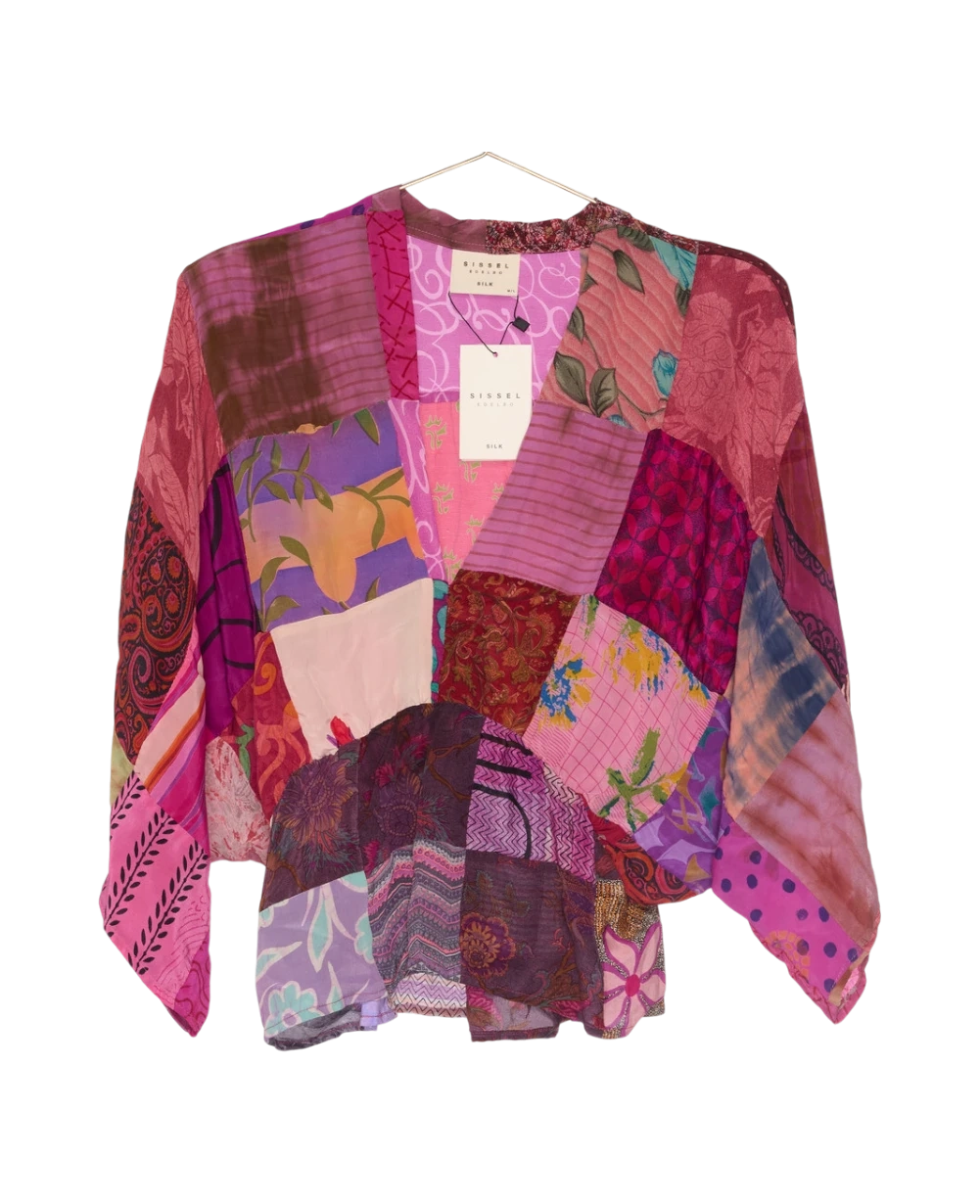 Juno SILK Patchwork Top - No. 295