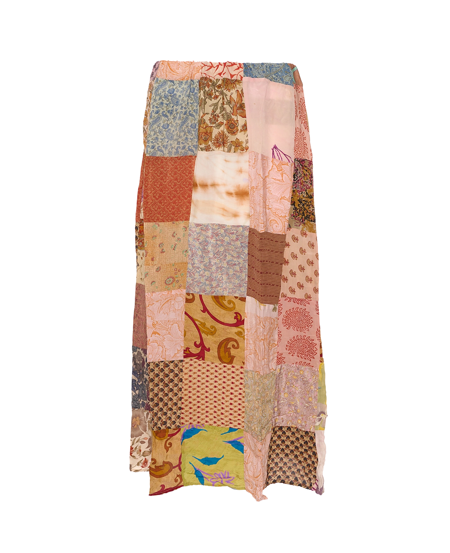 Maddie SILK Patchwork Skirt - No. 153