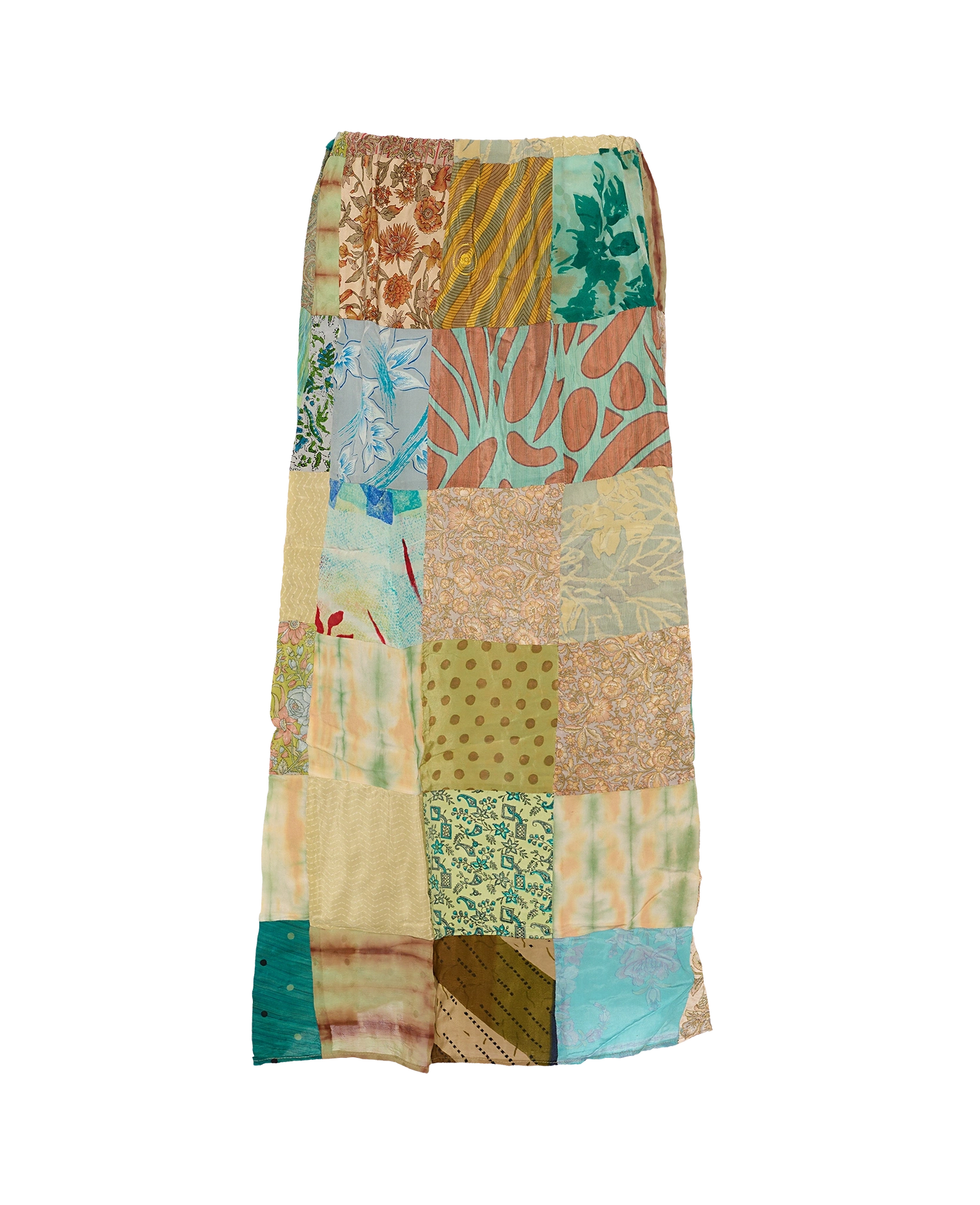 Maddie SILK Patchwork Skirt - No. 161