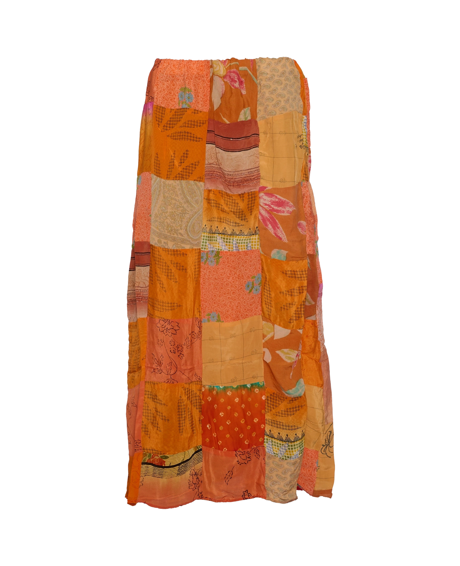 Maddie SILK Patchwork Skirt - No. 43