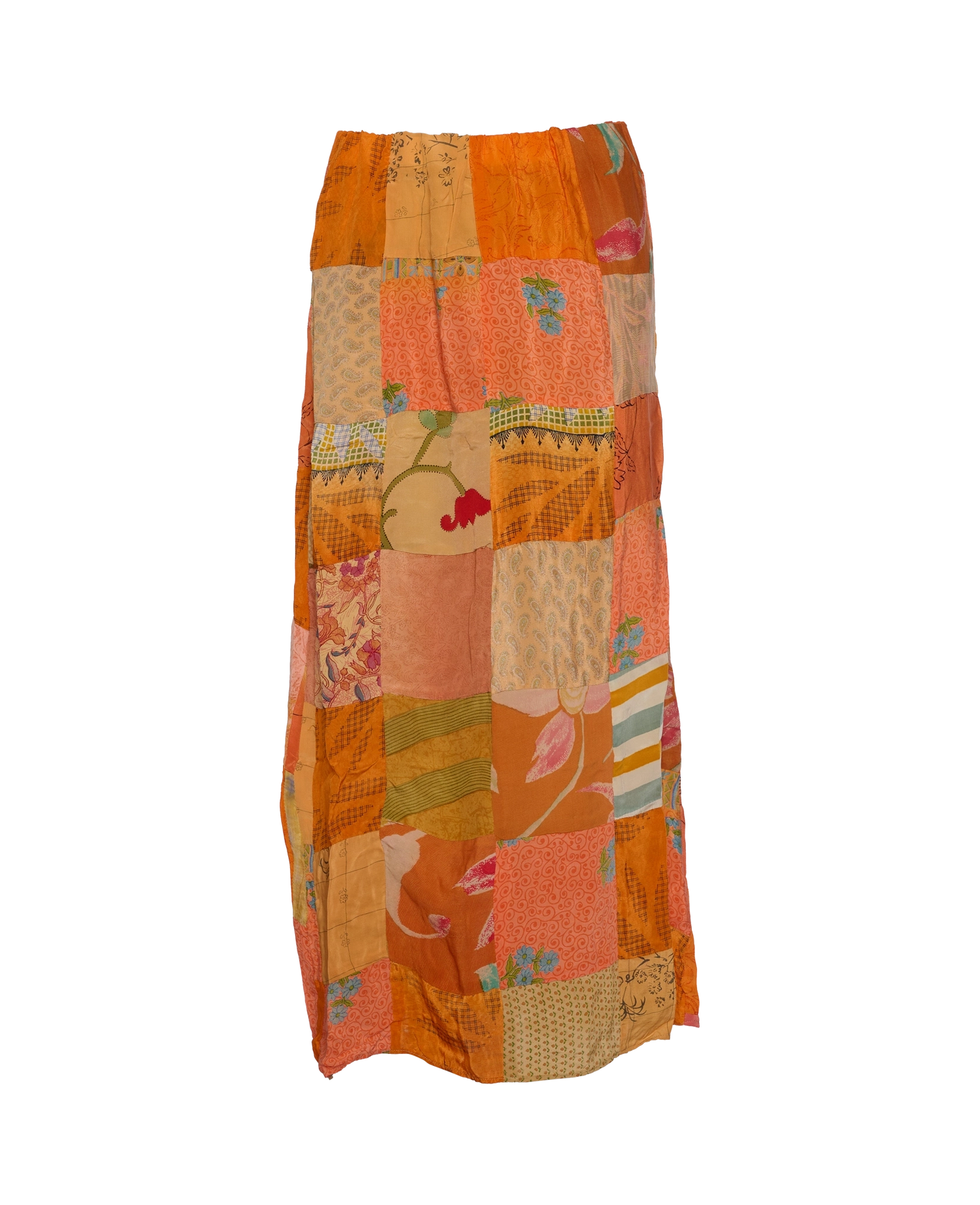 Maddie SILK Patchwork Skirt - No. 6