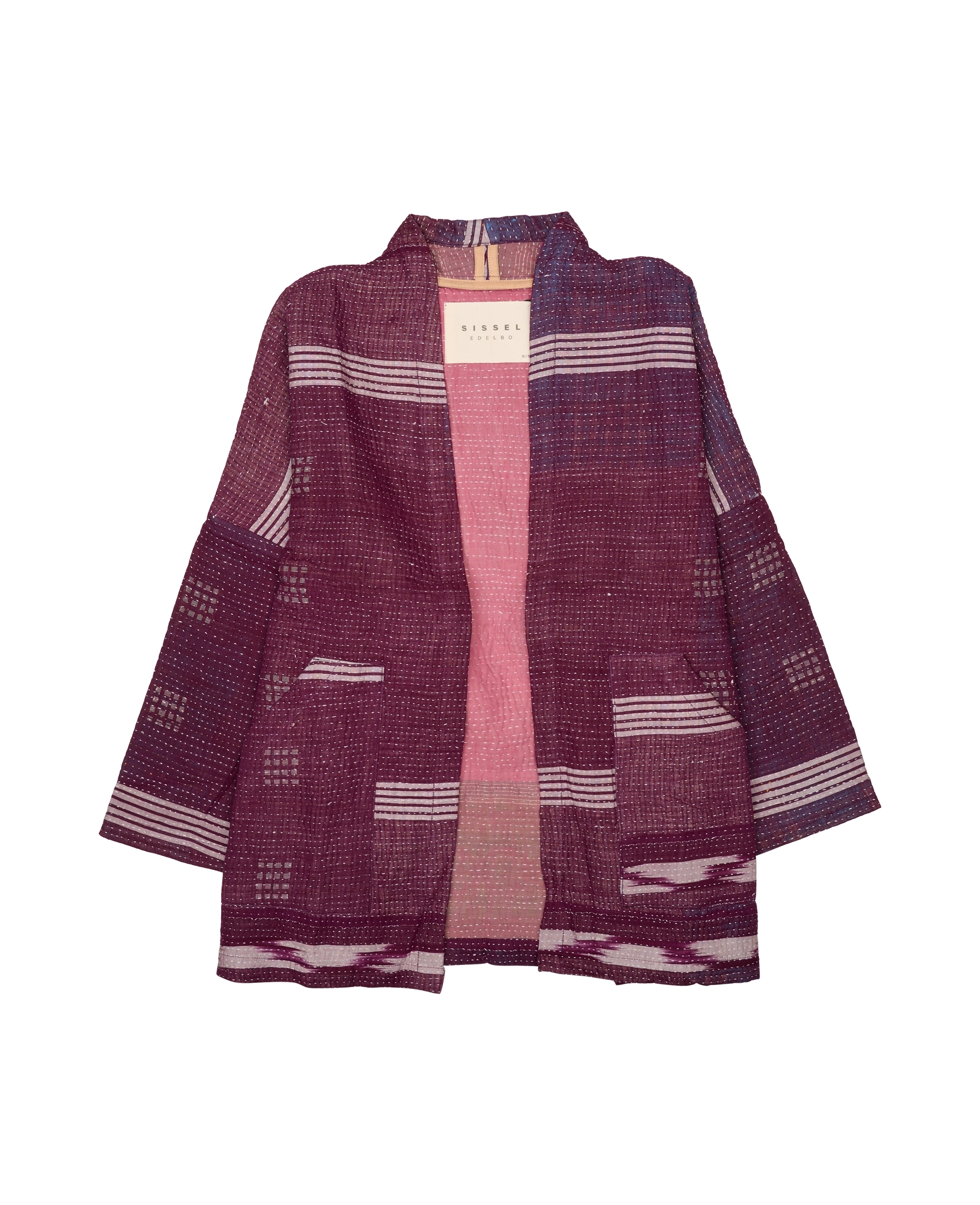 【KOOLOSET】Tessel Check Over Jacket Men's Cargo jacket with creased print | Multicolor | Diesel
