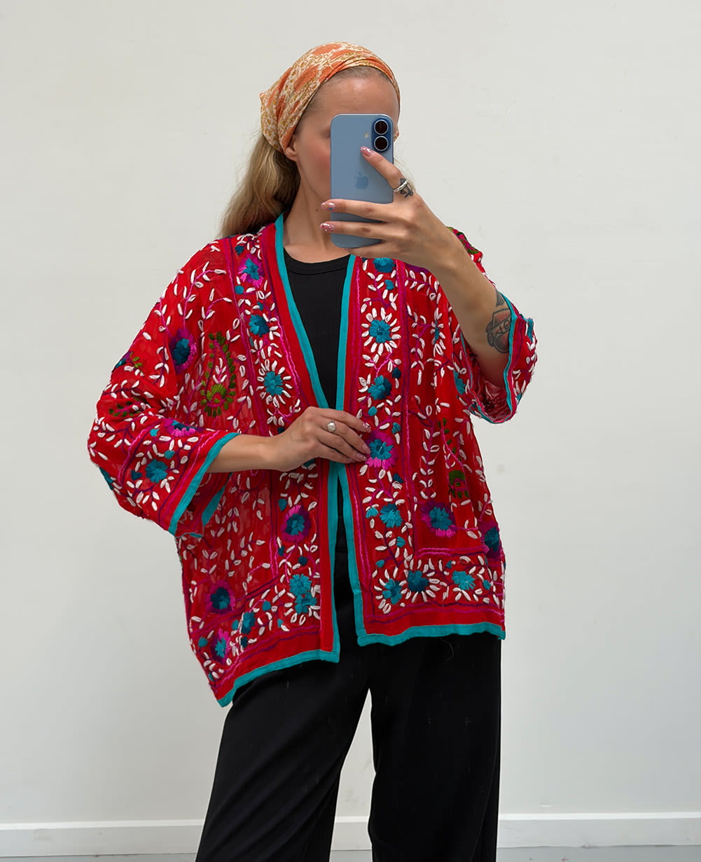 Chennai Mini Kimono - No. 225