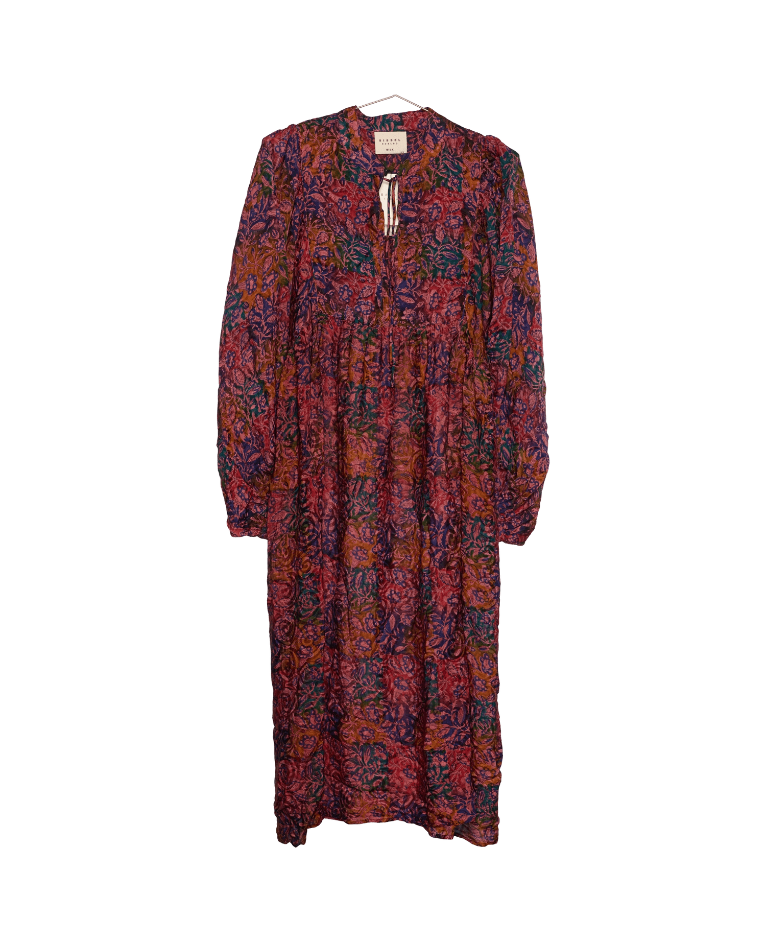 Emmeline Long SILK Dress - No. 196