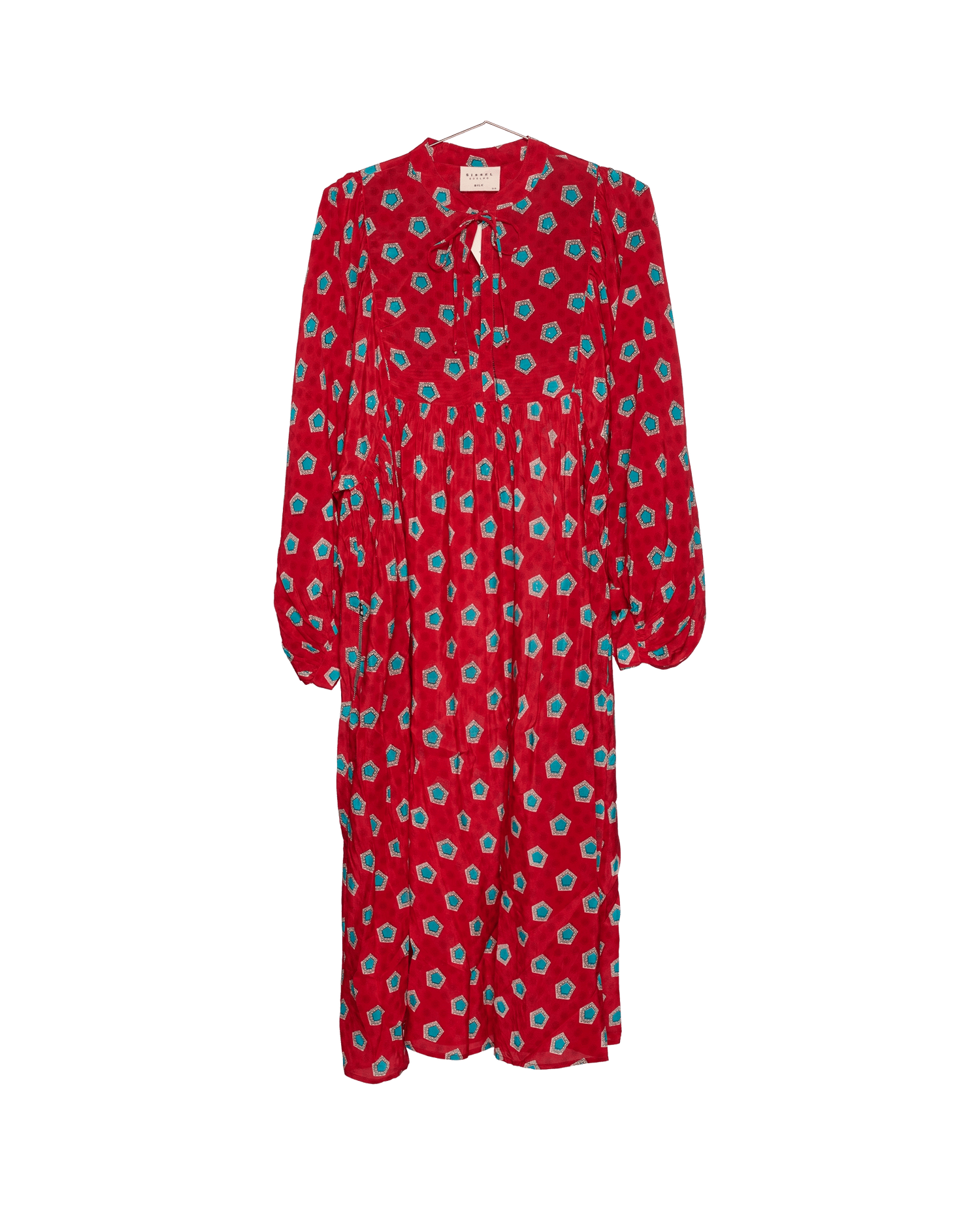 Emmeline Long SILK Dress - No. 60