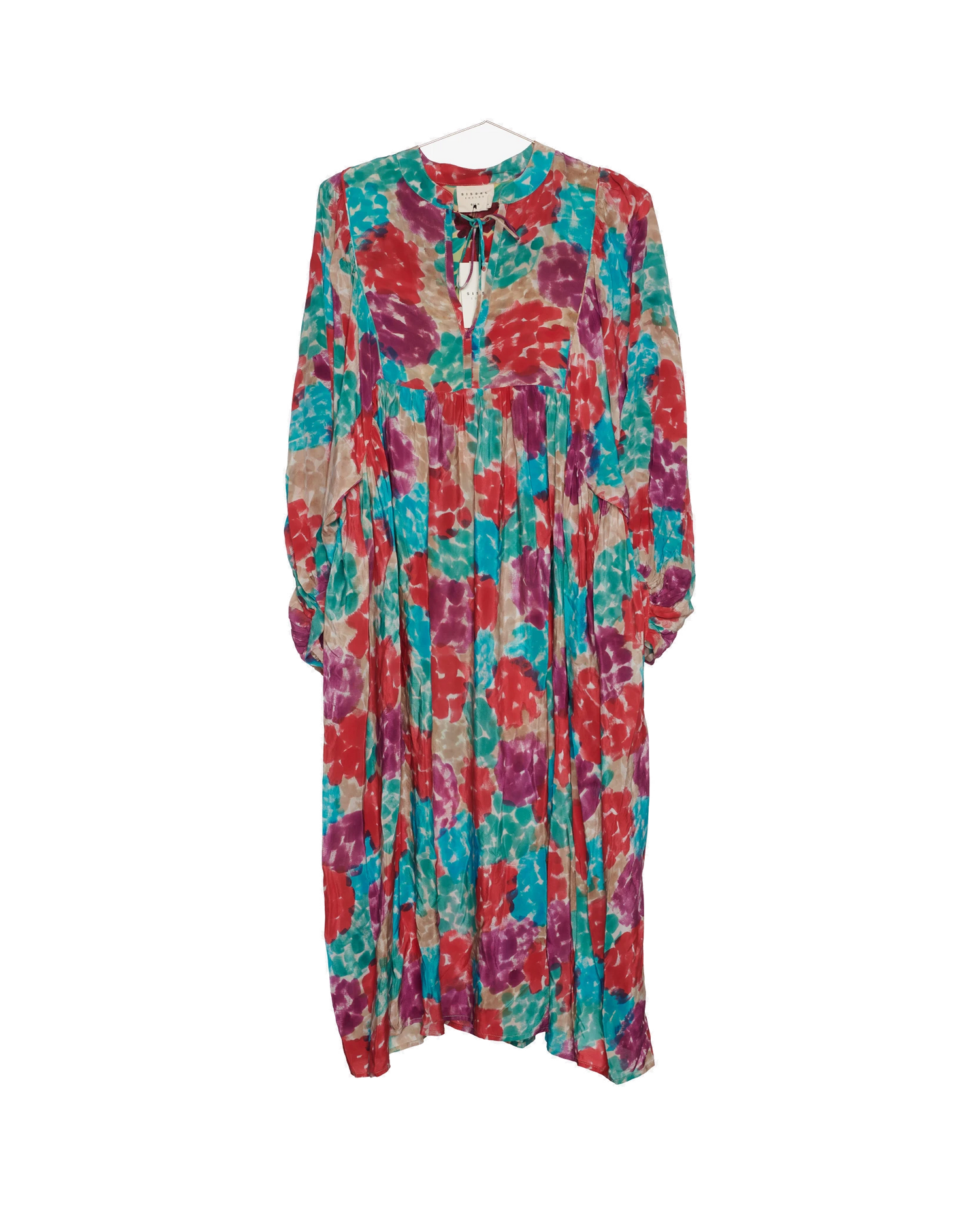 Emmeline Long SILK Dress - No. 7
