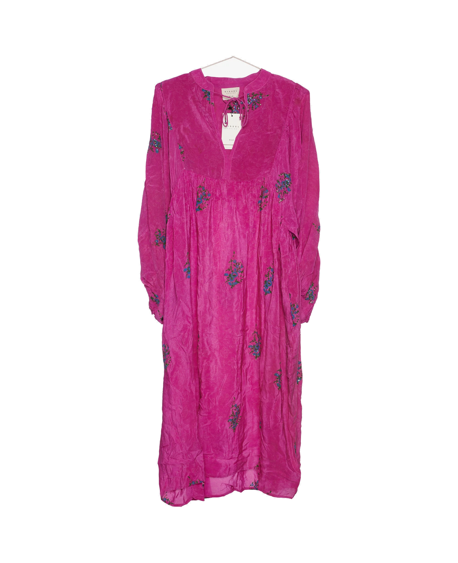 Emmeline Long SILK Dress - No. 8