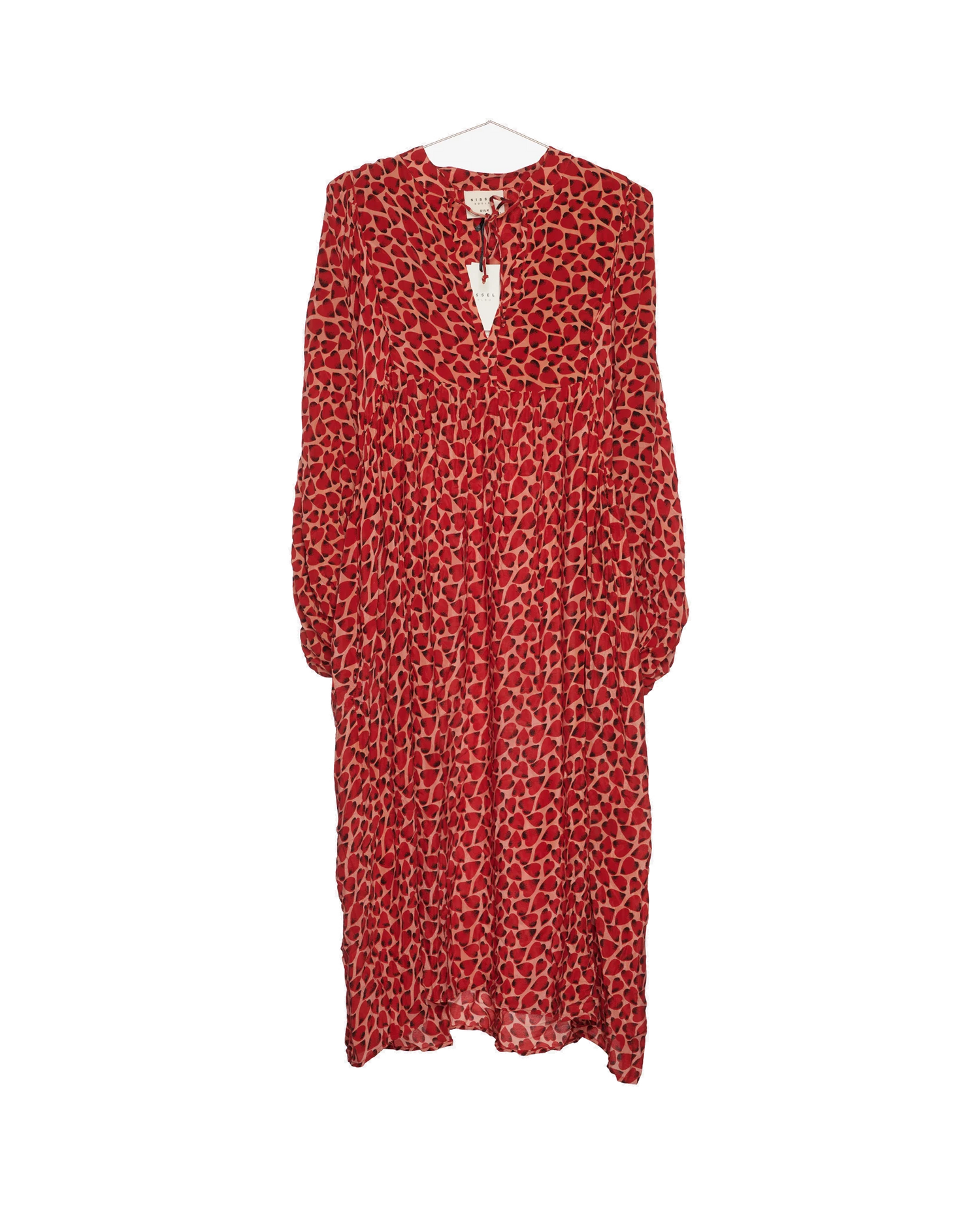 Emmeline Long SILK Dress - No. 9