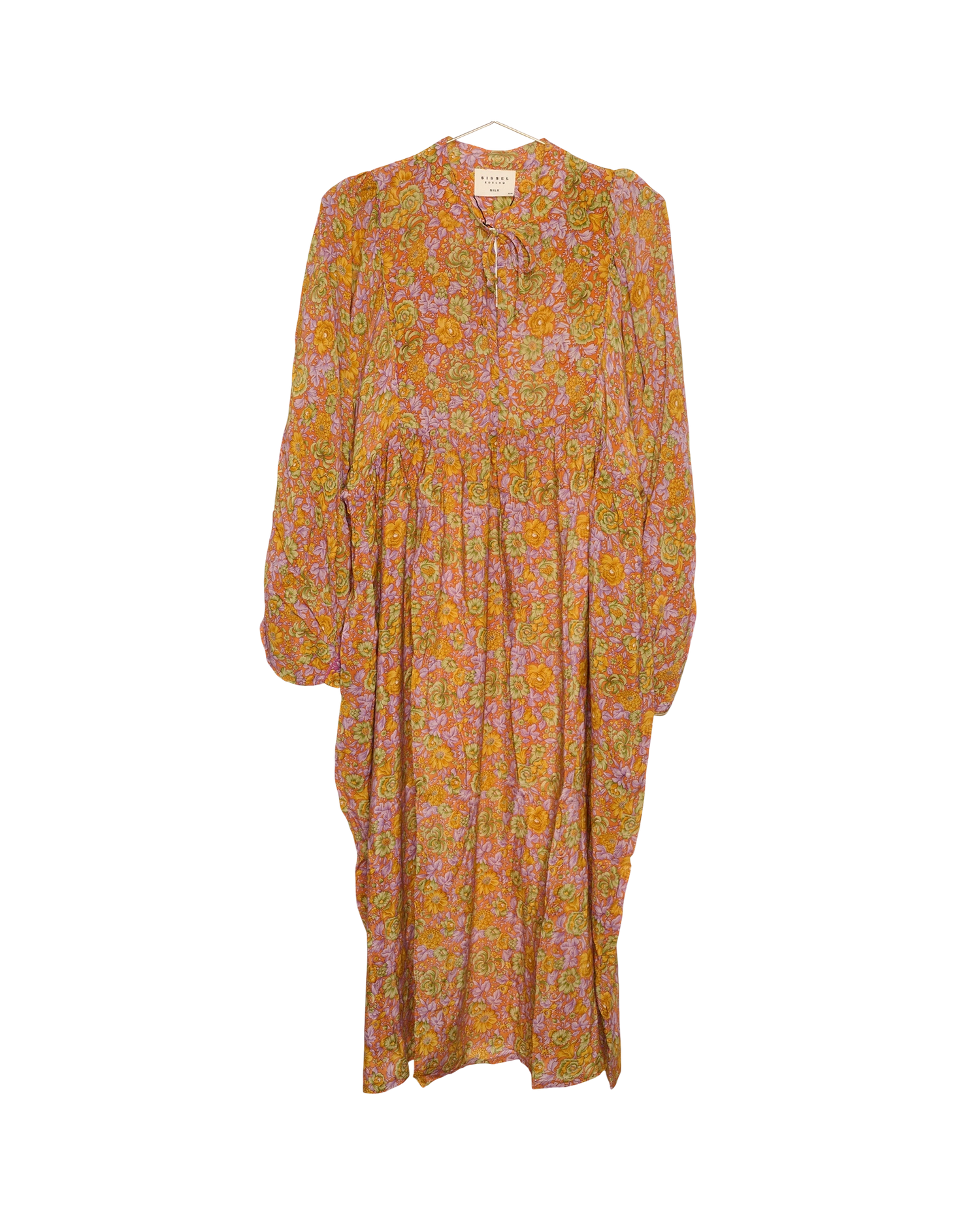 Emmeline Long SILK Dress - No. 333