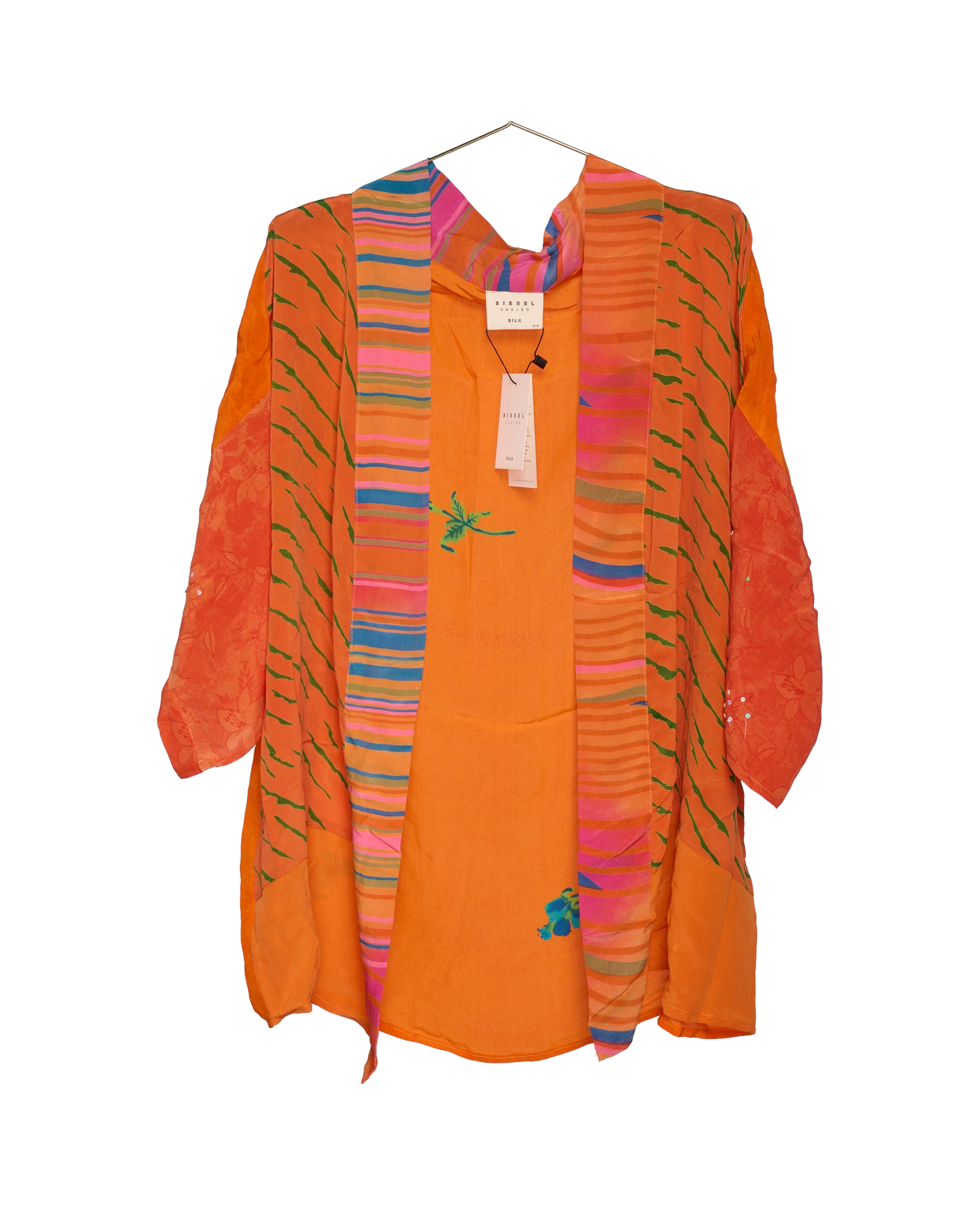 Lotus SILK Kimono - No. 163