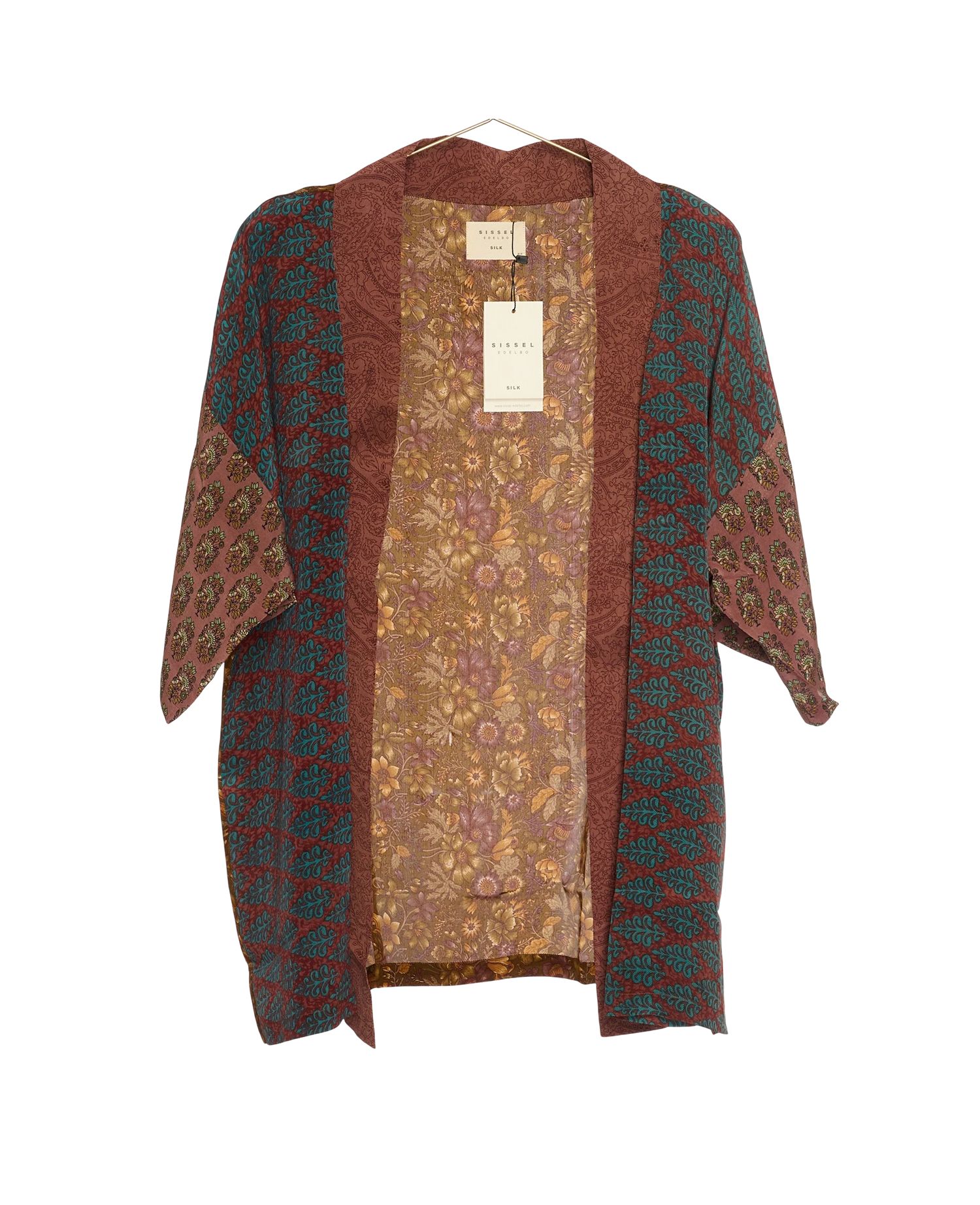 Lotus SILK Kimono - No. 558