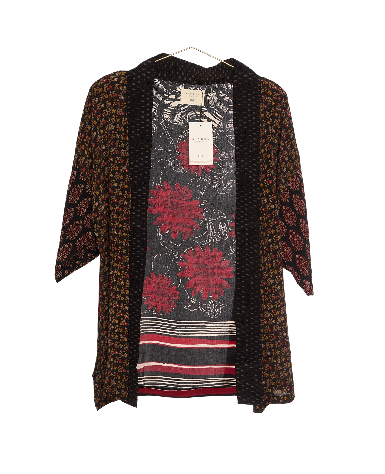 Lotus SILK Kimono - No. 596