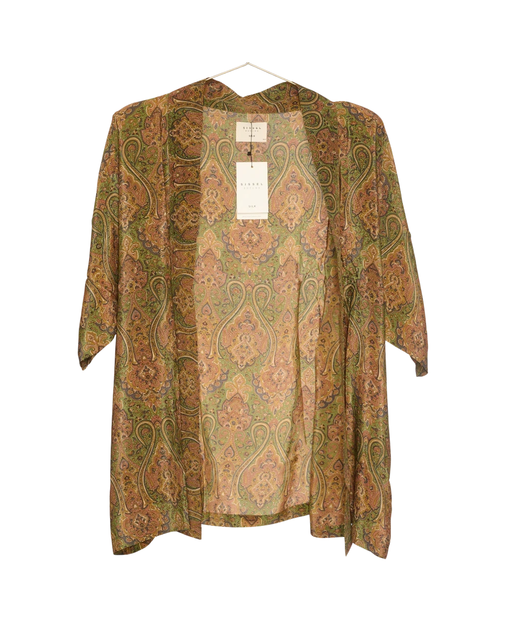 Lotus SILK Kimono - No. 609