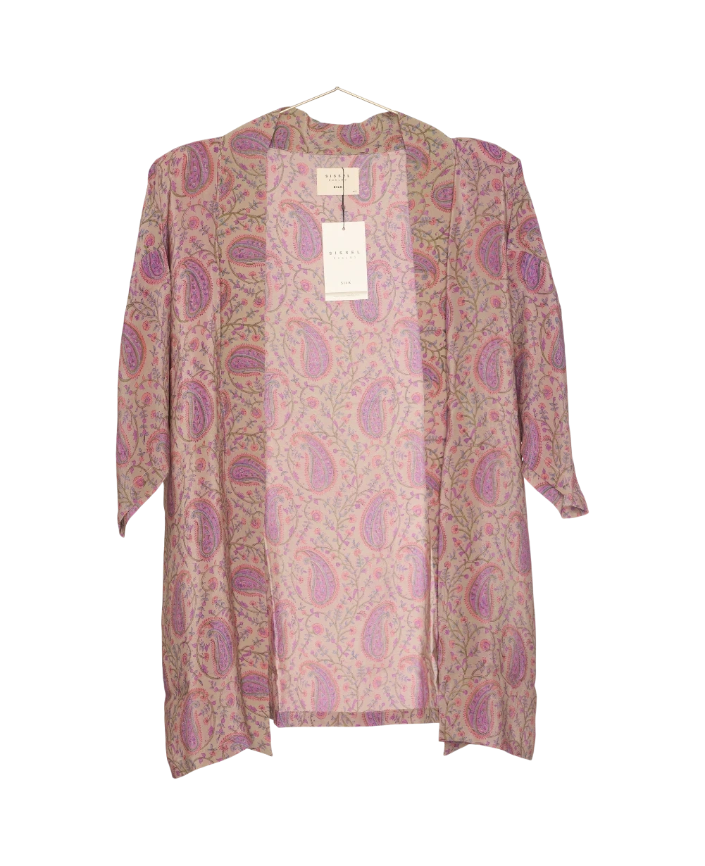 Lotus SILK Kimono - No. 624