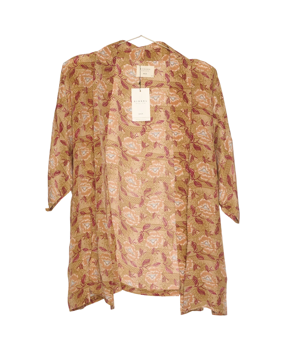 Lotus SILK Kimono - No. 627