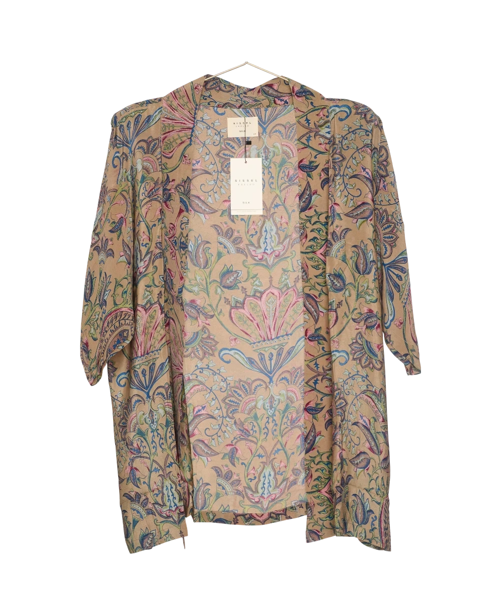 Lotus SILK Kimono - No. 633