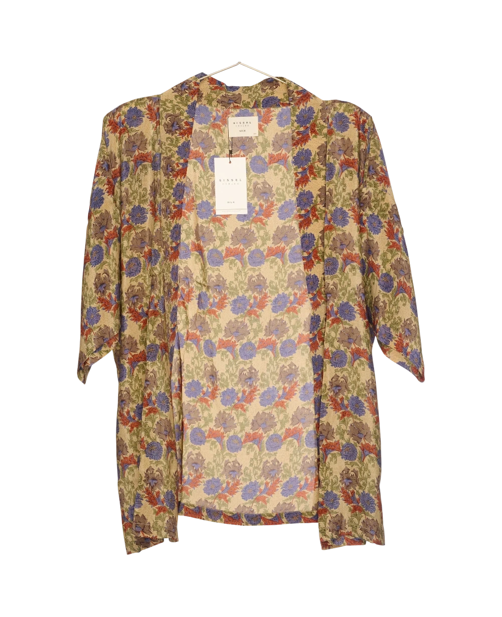 Lotus SILK Kimono - No. 653