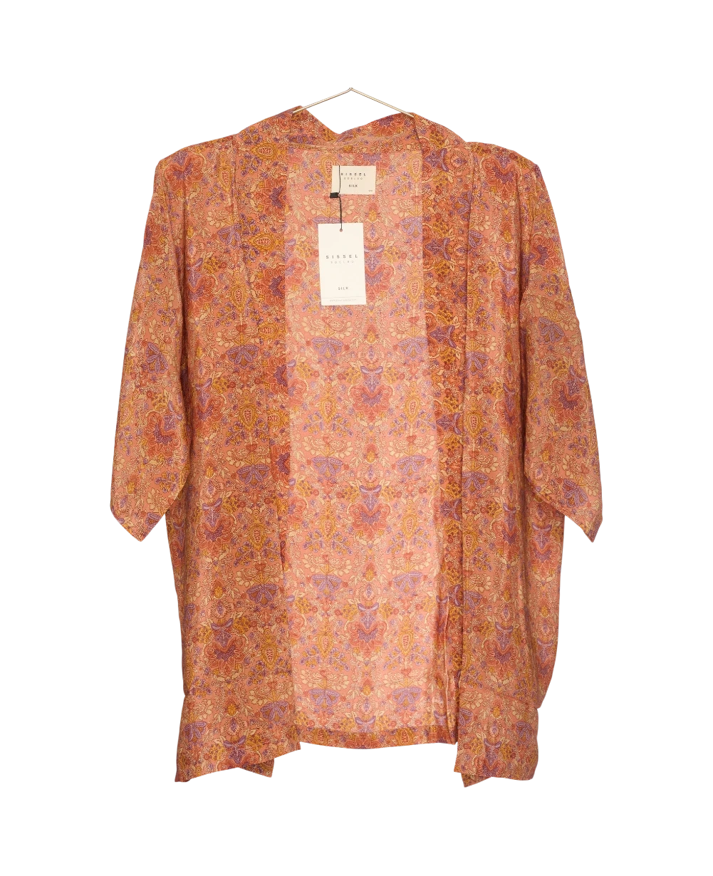 Lotus SILK Kimono - No. 657