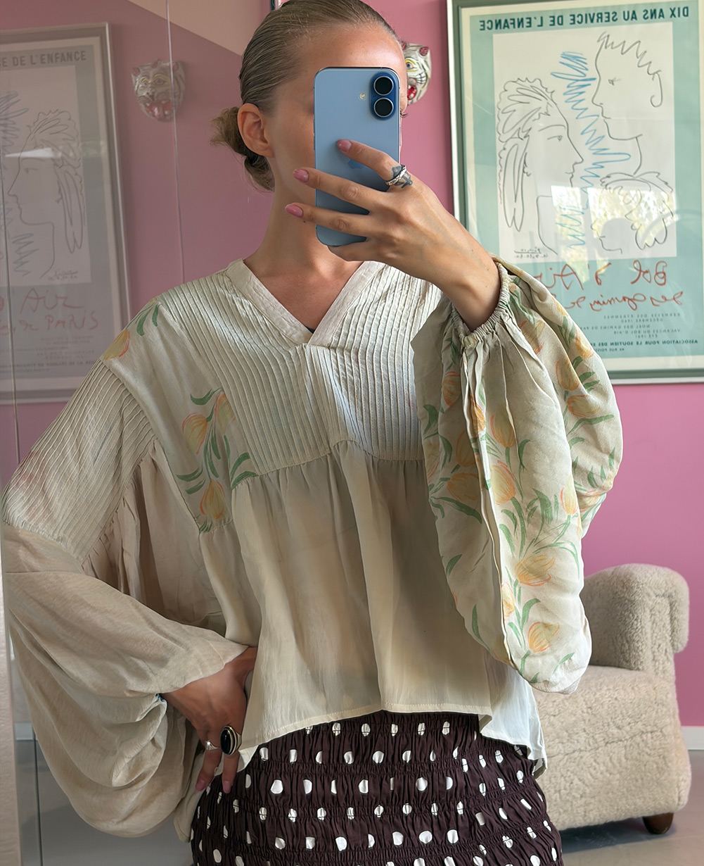 Bibi Balloon SILK Top - No. 15