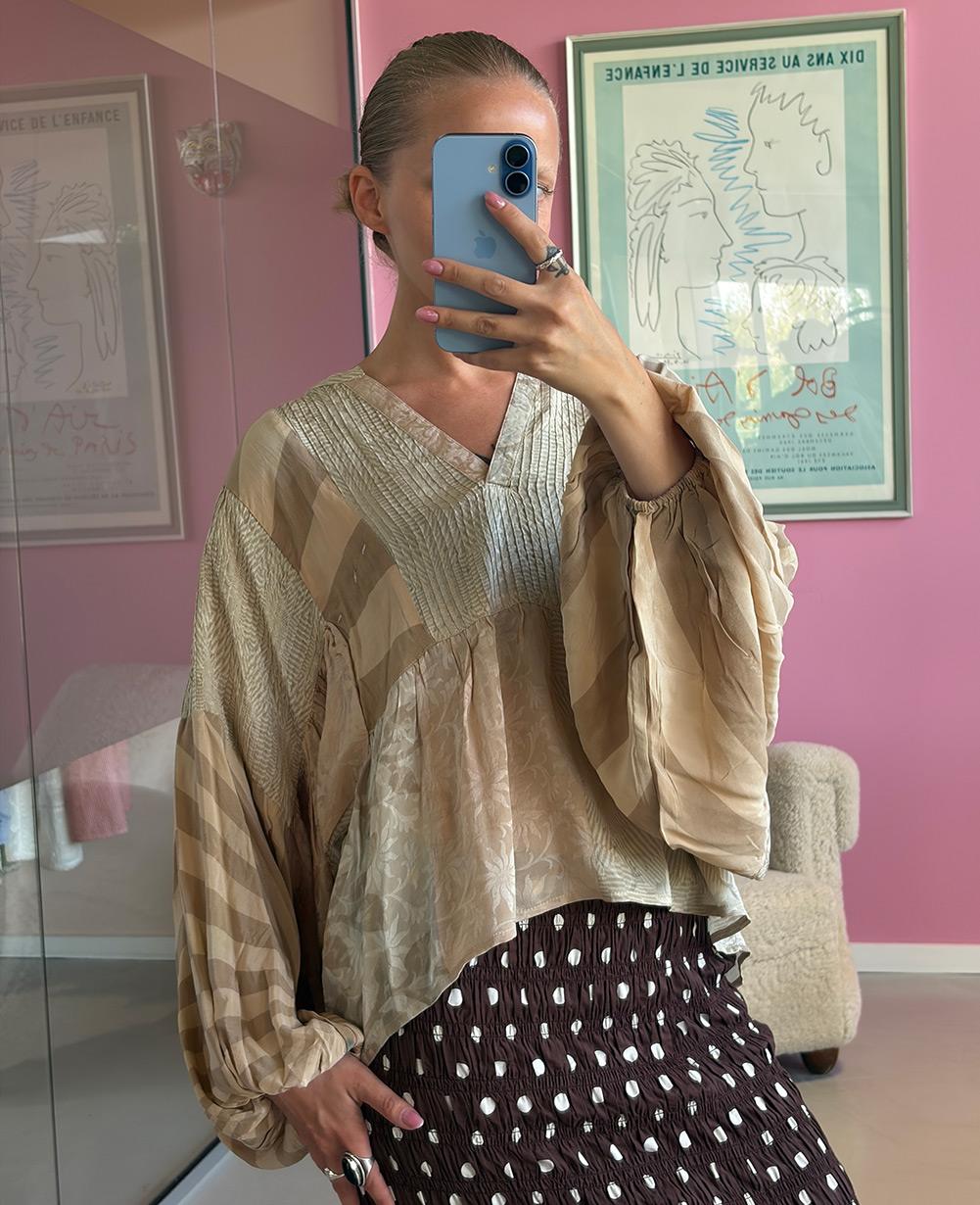 Bibi Balloon SILK Top - No. 16