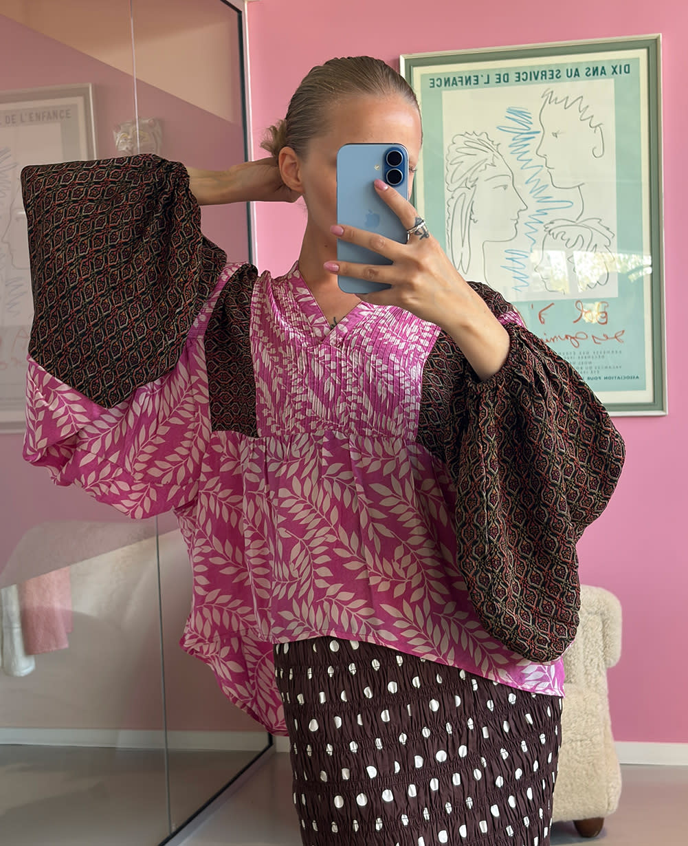 Bibi Balloon SILK Top - No. 19