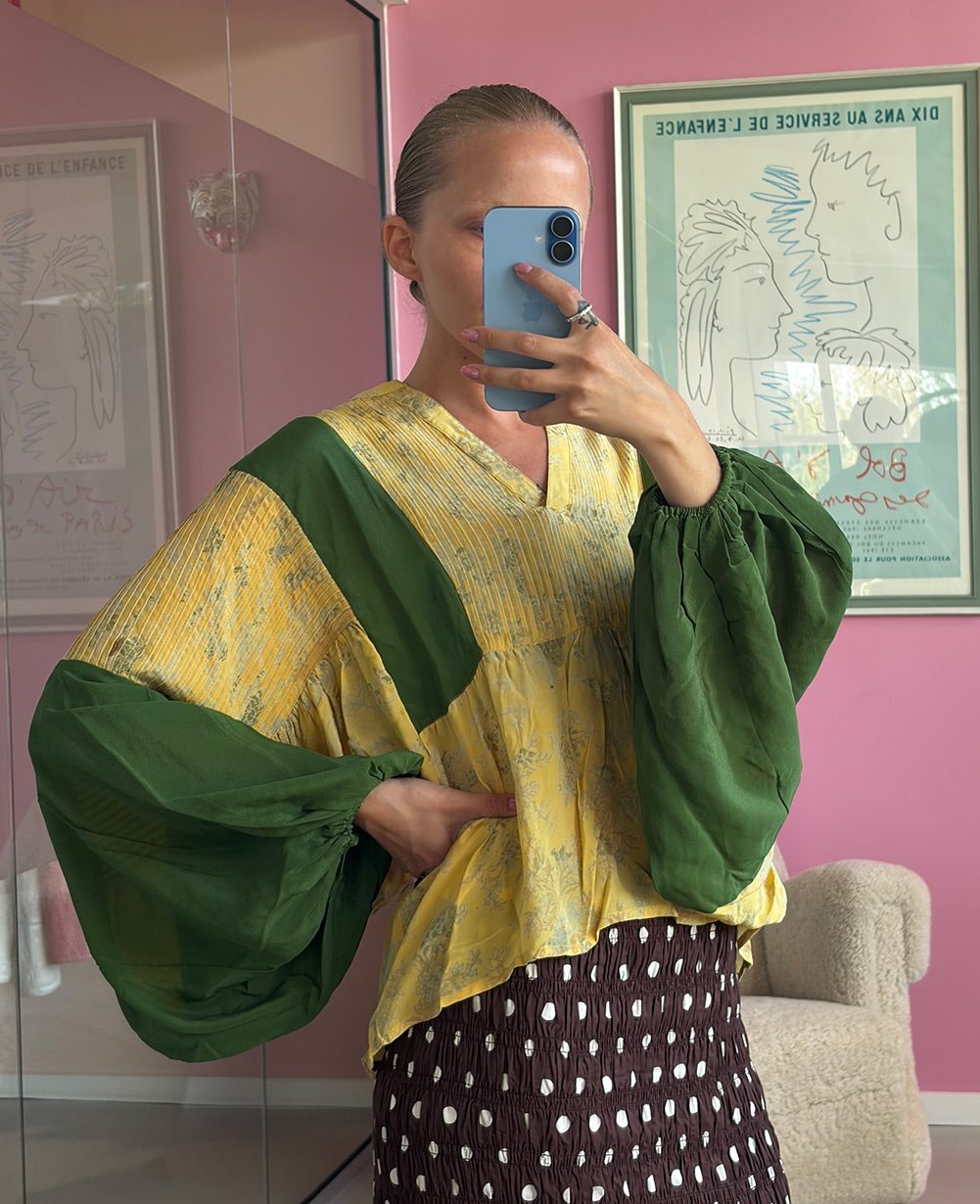 Bibi Balloon SILK Top - No. 2