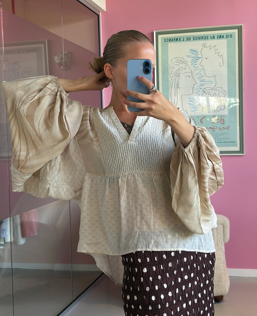 Bibi Balloon SILK Top - No. 22