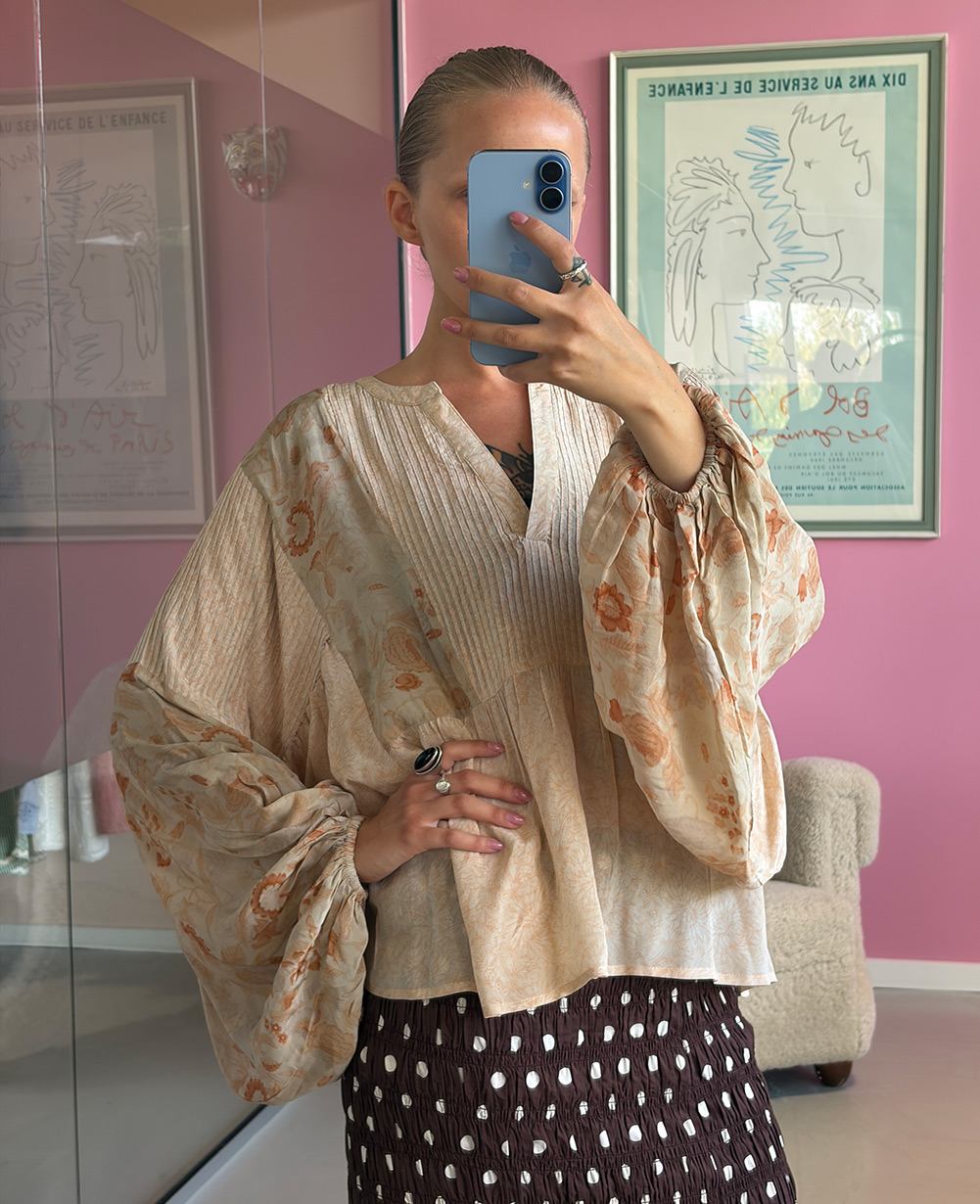 Bibi Balloon SILK Top - No. 3