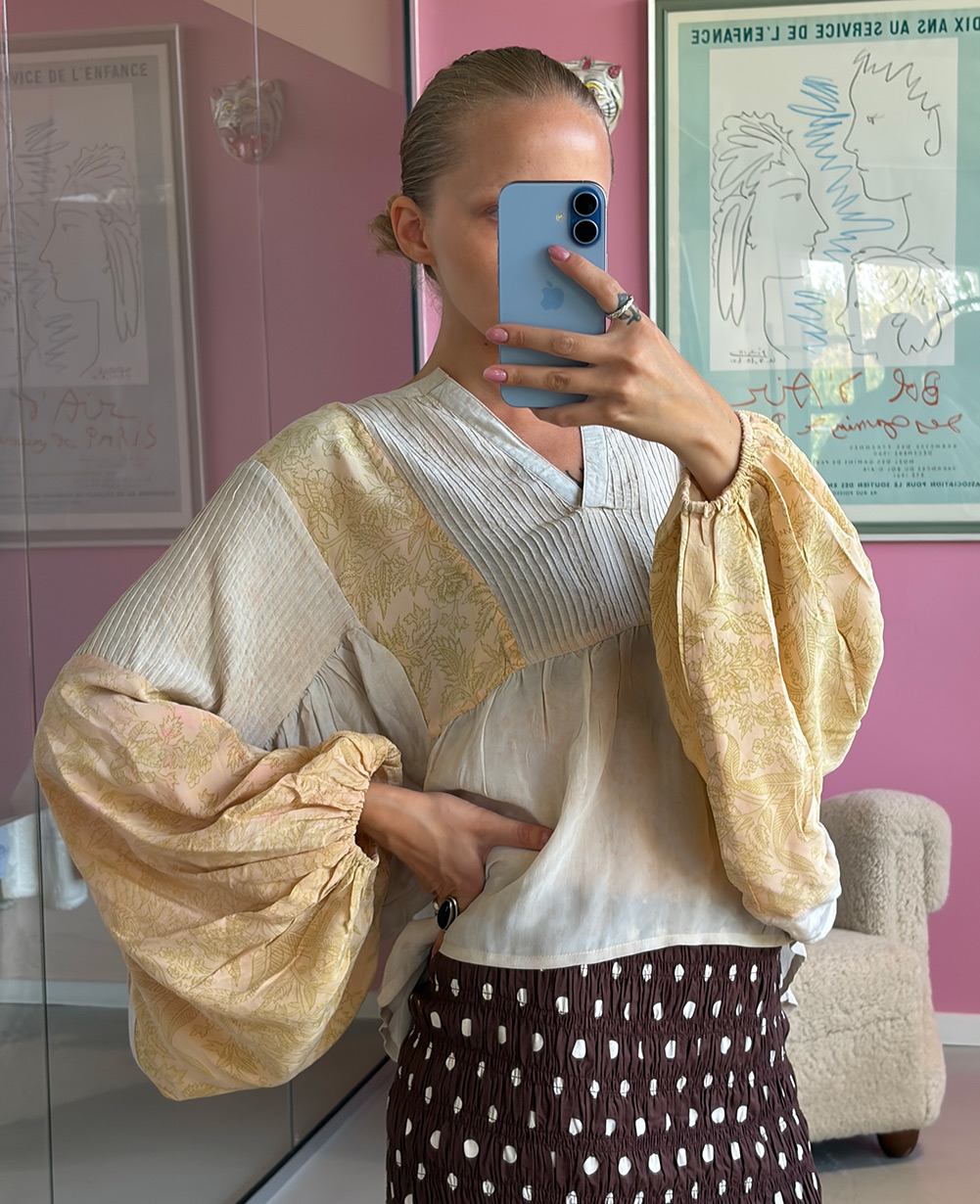 Bibi Balloon SILK Top - No. 35
