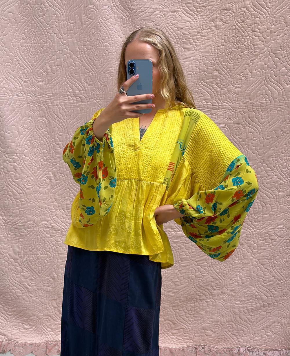 Bibi Balloon SILK Top - No. 57