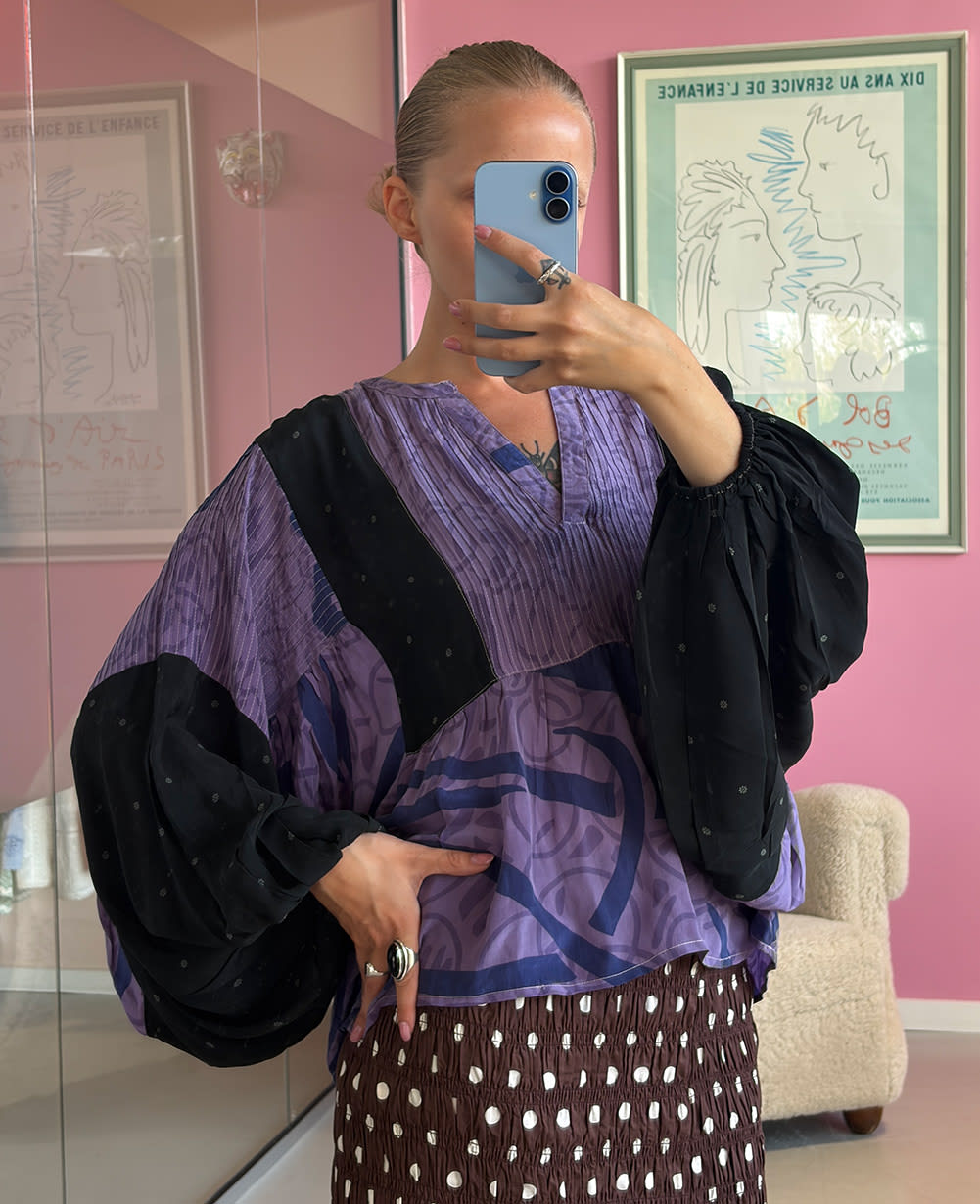Bibi Balloon SILK Top - No. 7