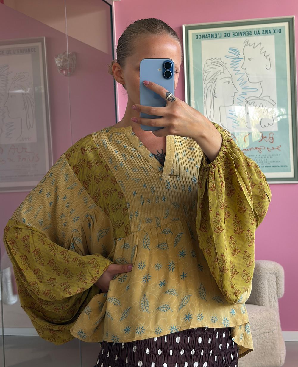 Bibi Balloon SILK Top - No. 9