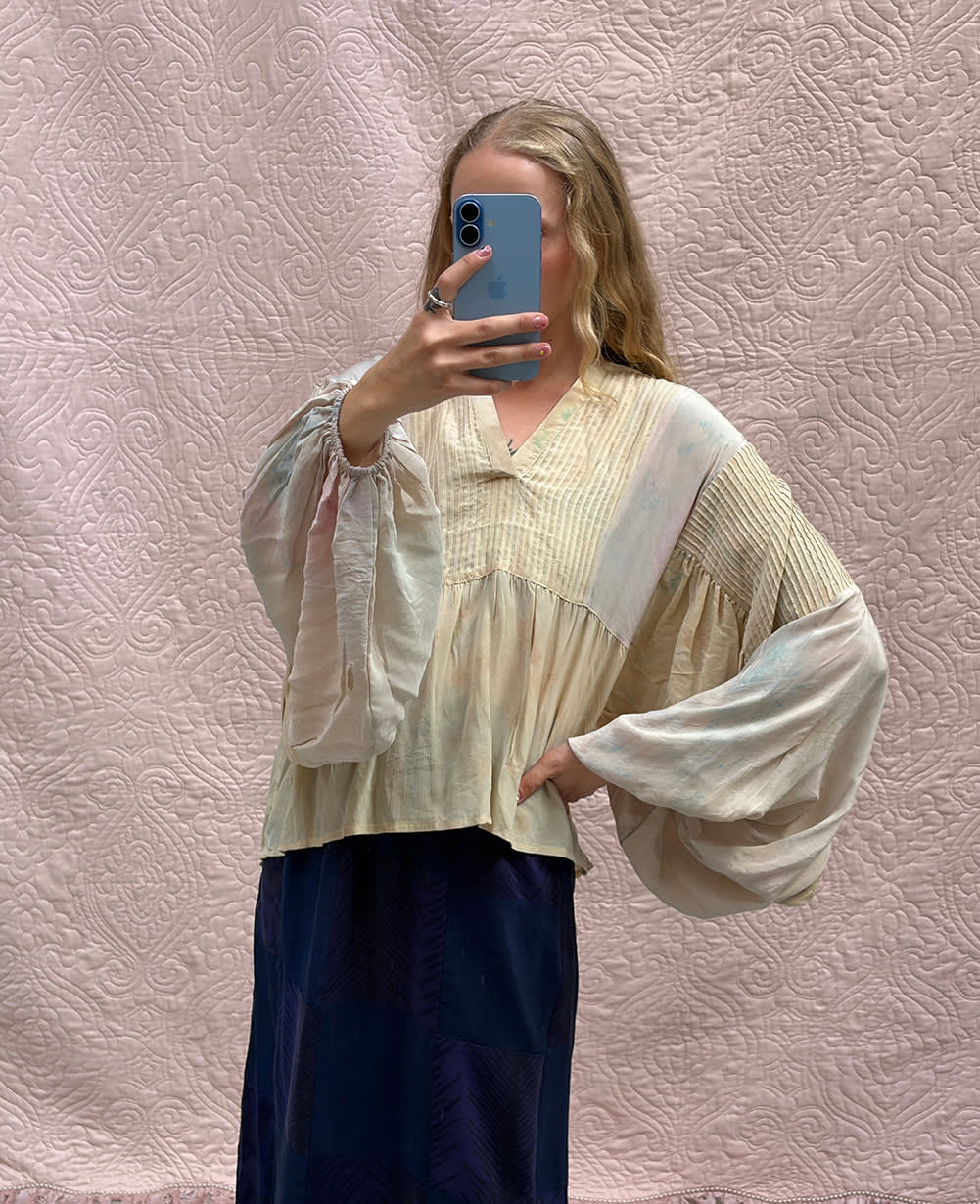 Bibi Balloon SILK Top - No. 364