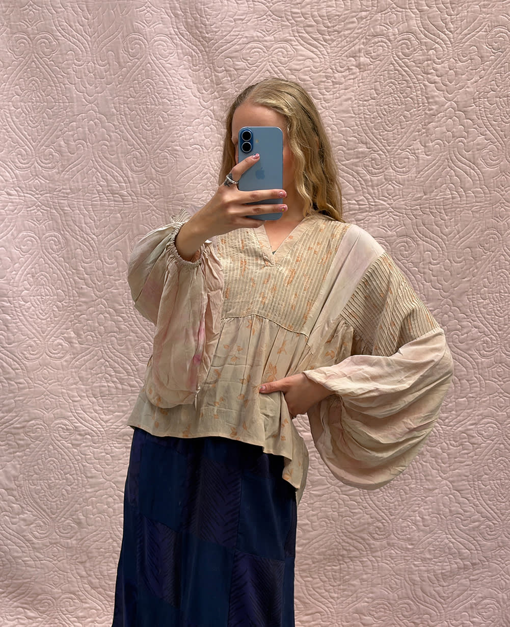 Bibi Balloon SILK Top - No. 390