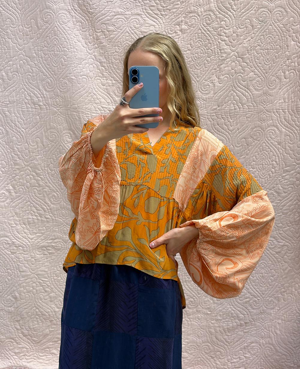 Bibi Balloon SILK Top - No. 398