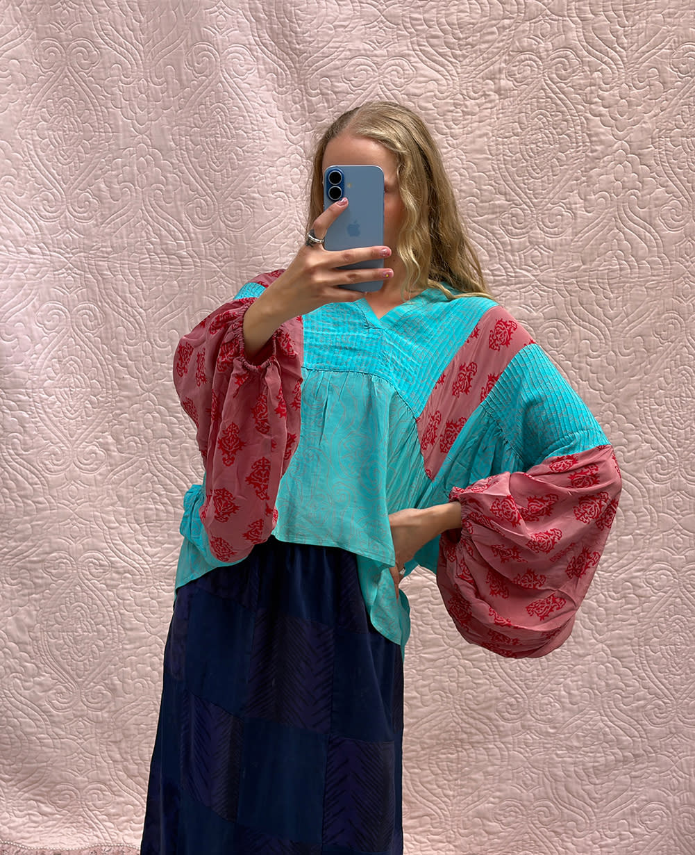 Bibi Balloon SILK Top - No. 438