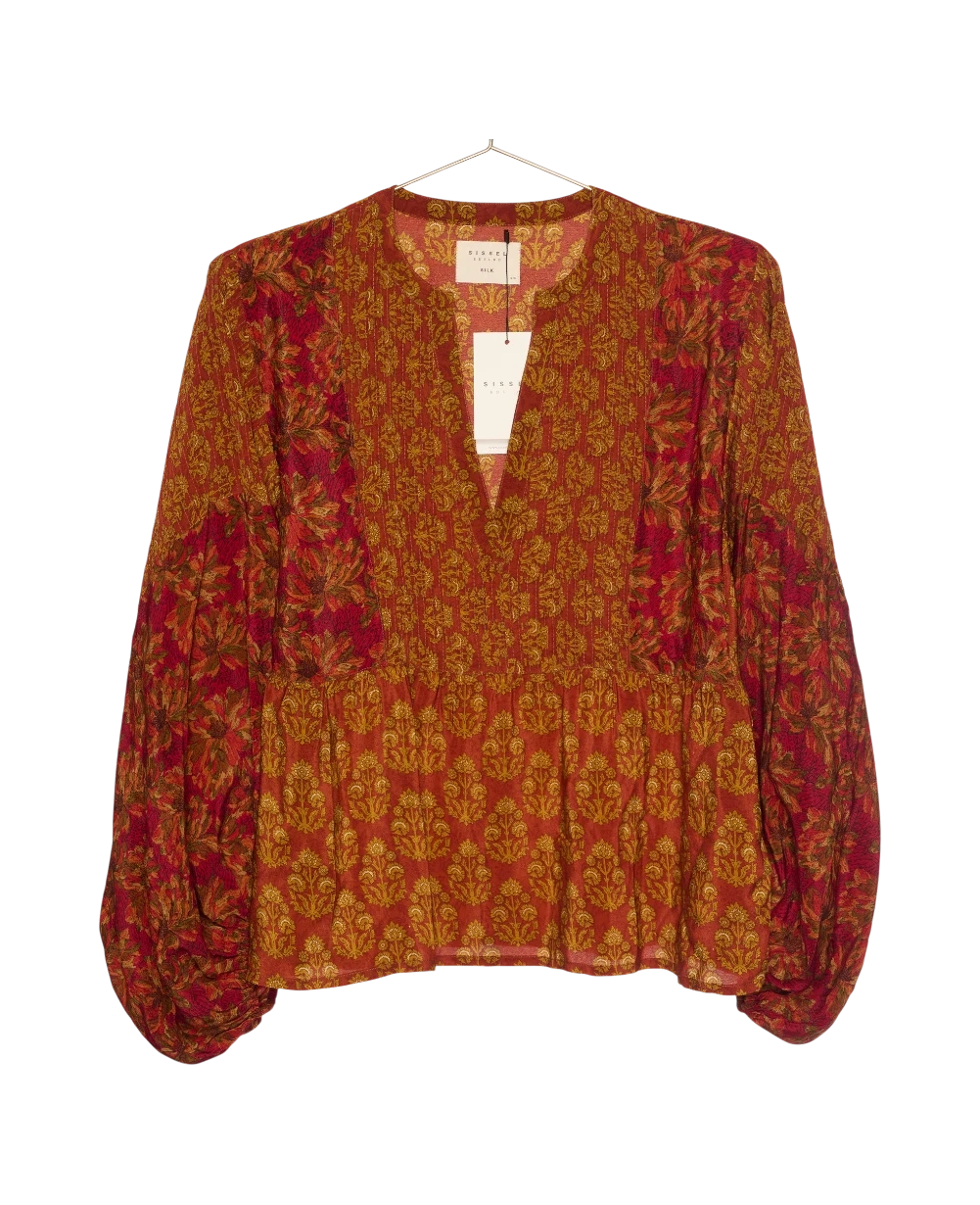 Bibi Balloon SILK Top - No. 680