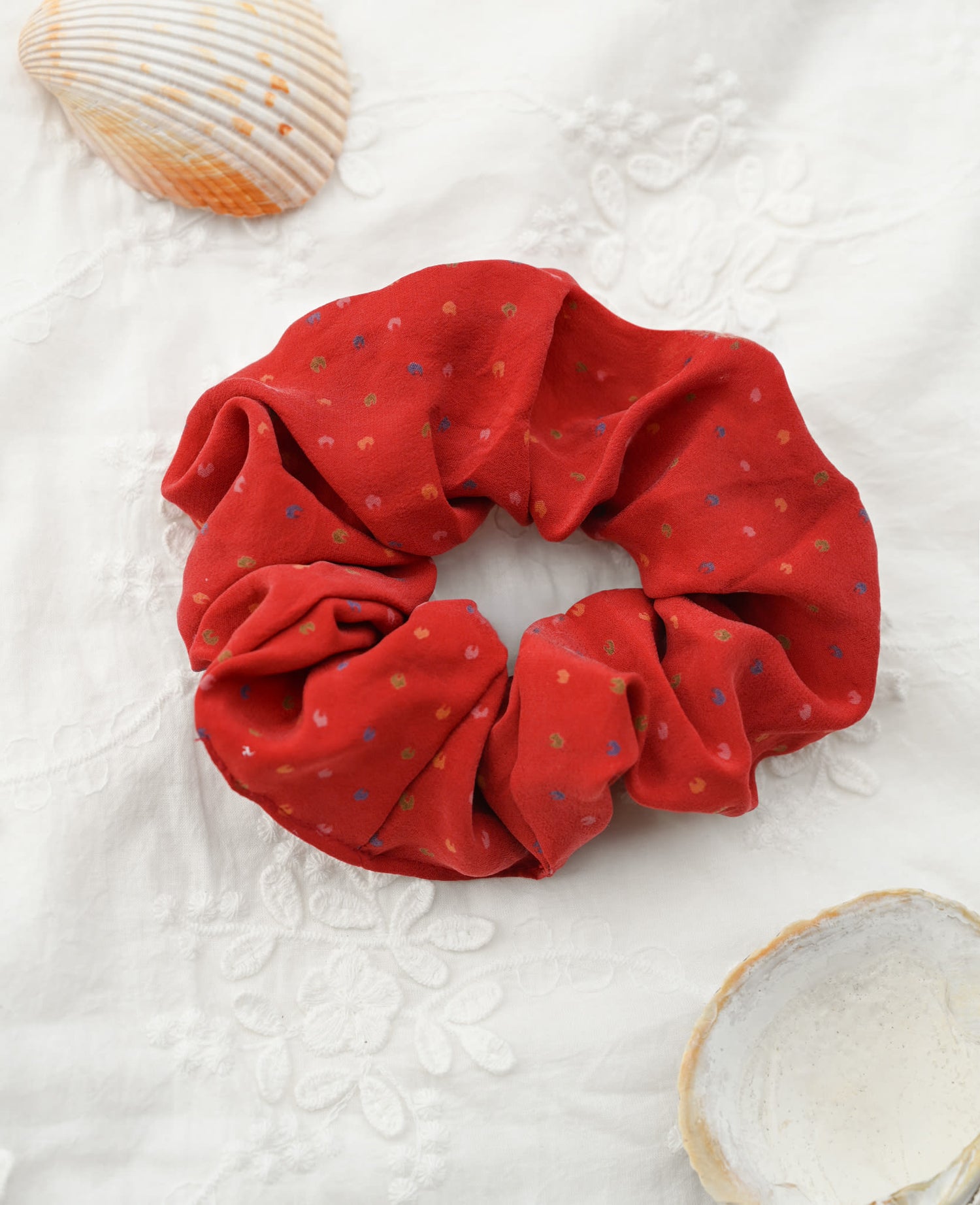 Meadow SILK Scrunchie - No. 105