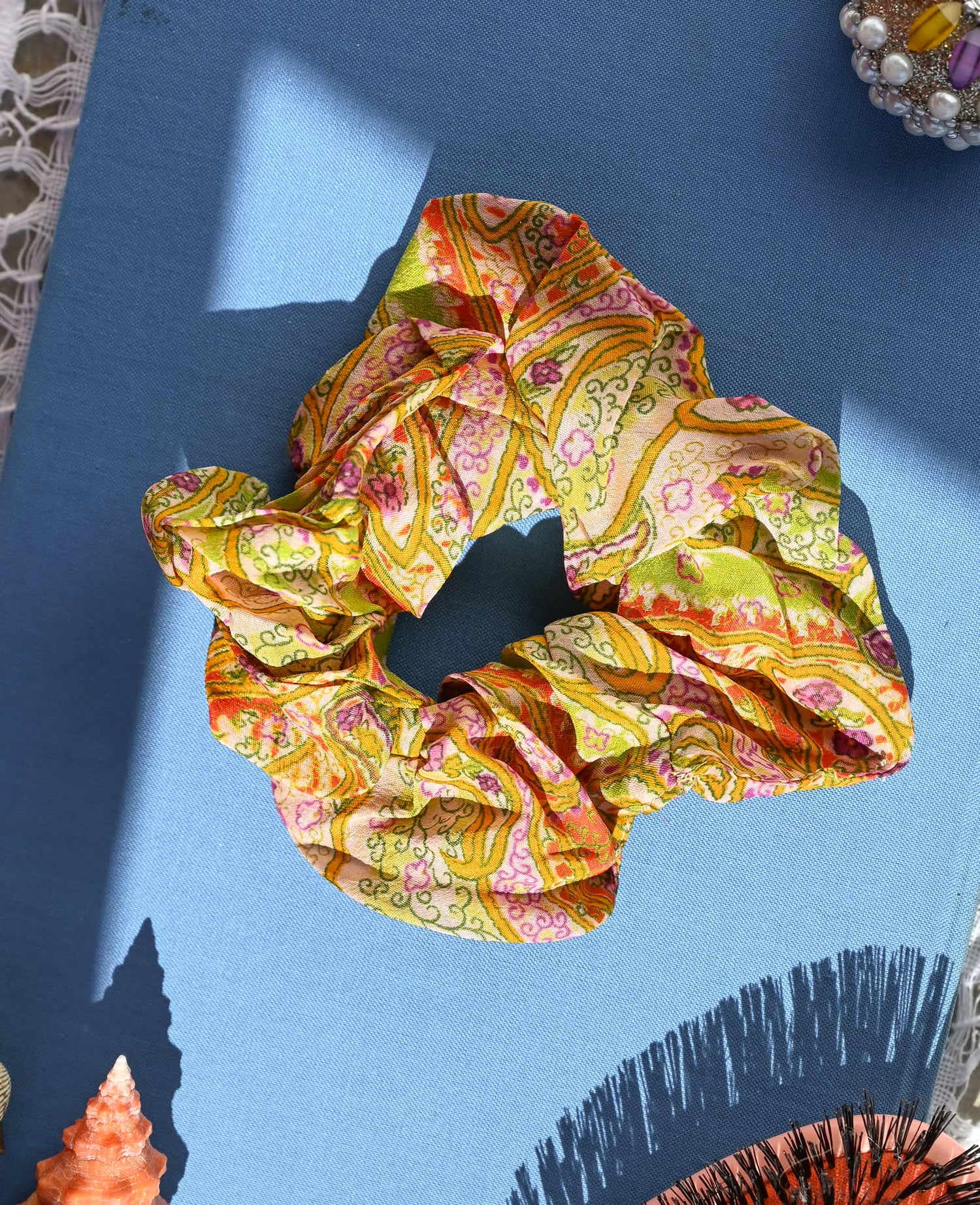 Meadow SILK Scrunchie - No. 20