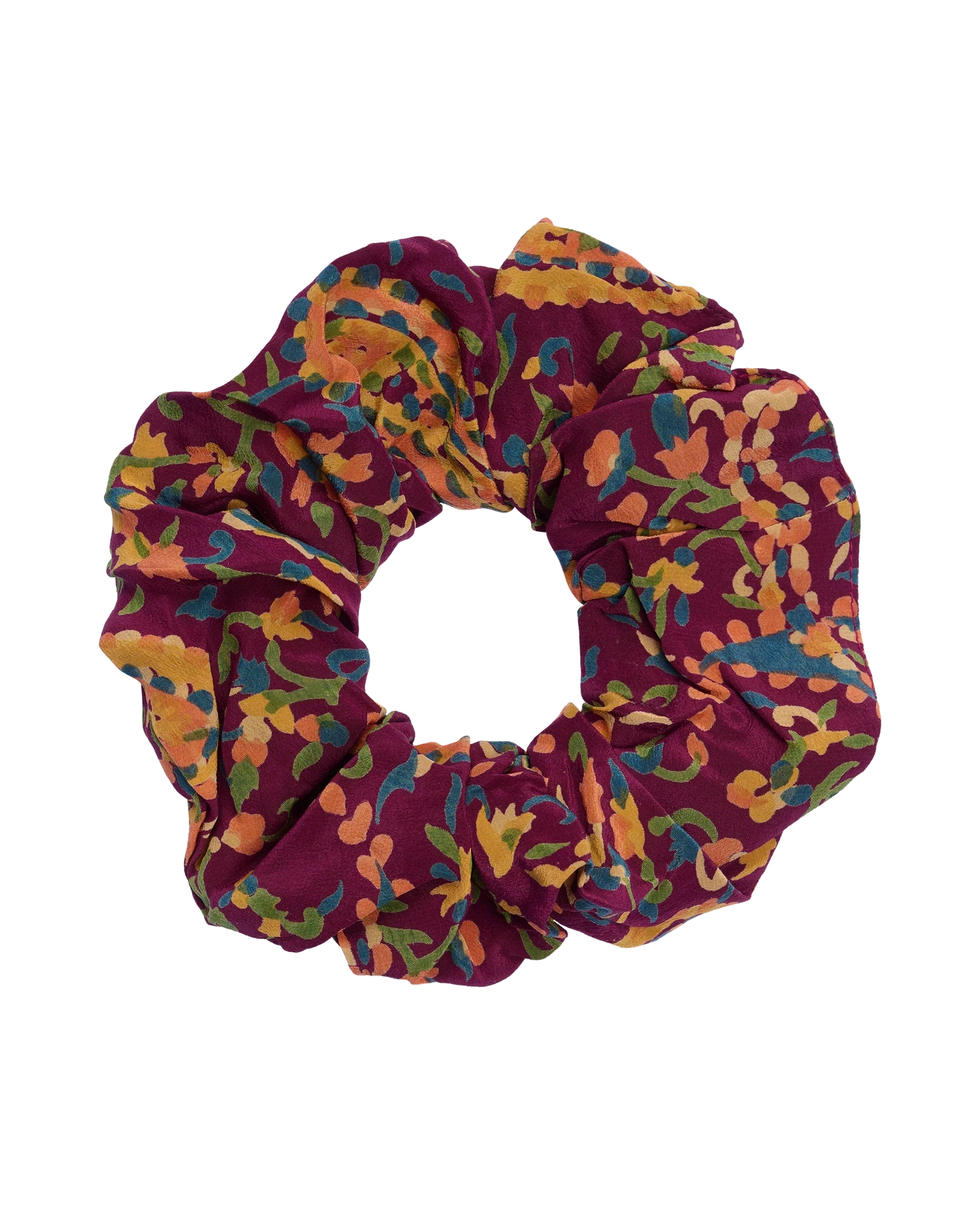 Meadow SILK Scrunchie - No. 21