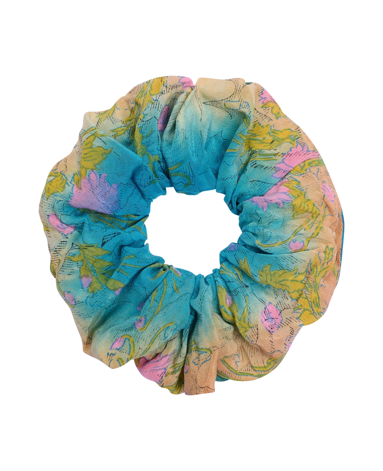 Meadow SILK Scrunchie - No. 3