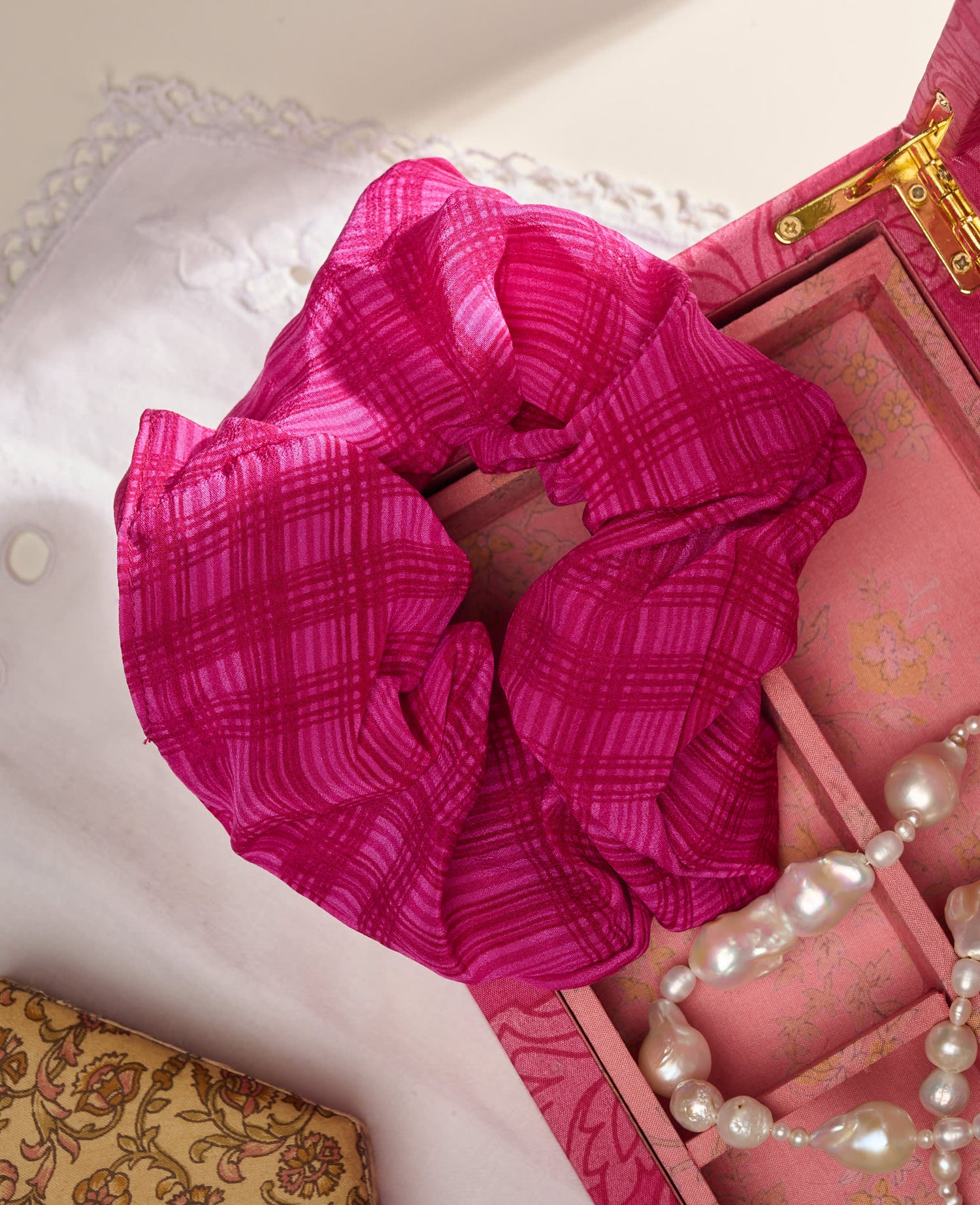 Meadow SILK Scrunchie - No. 65