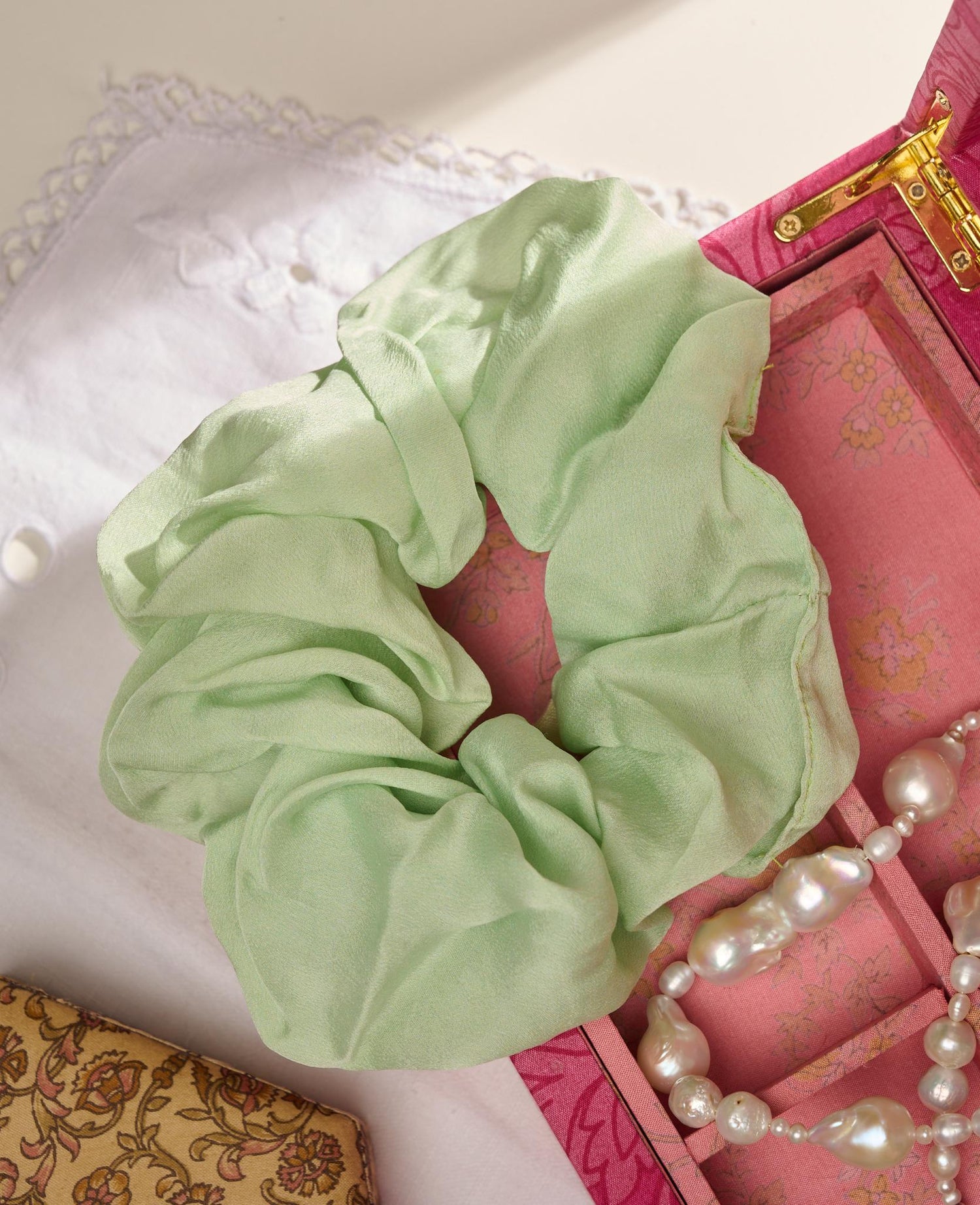 Meadow SILK Scrunchie - No. 70